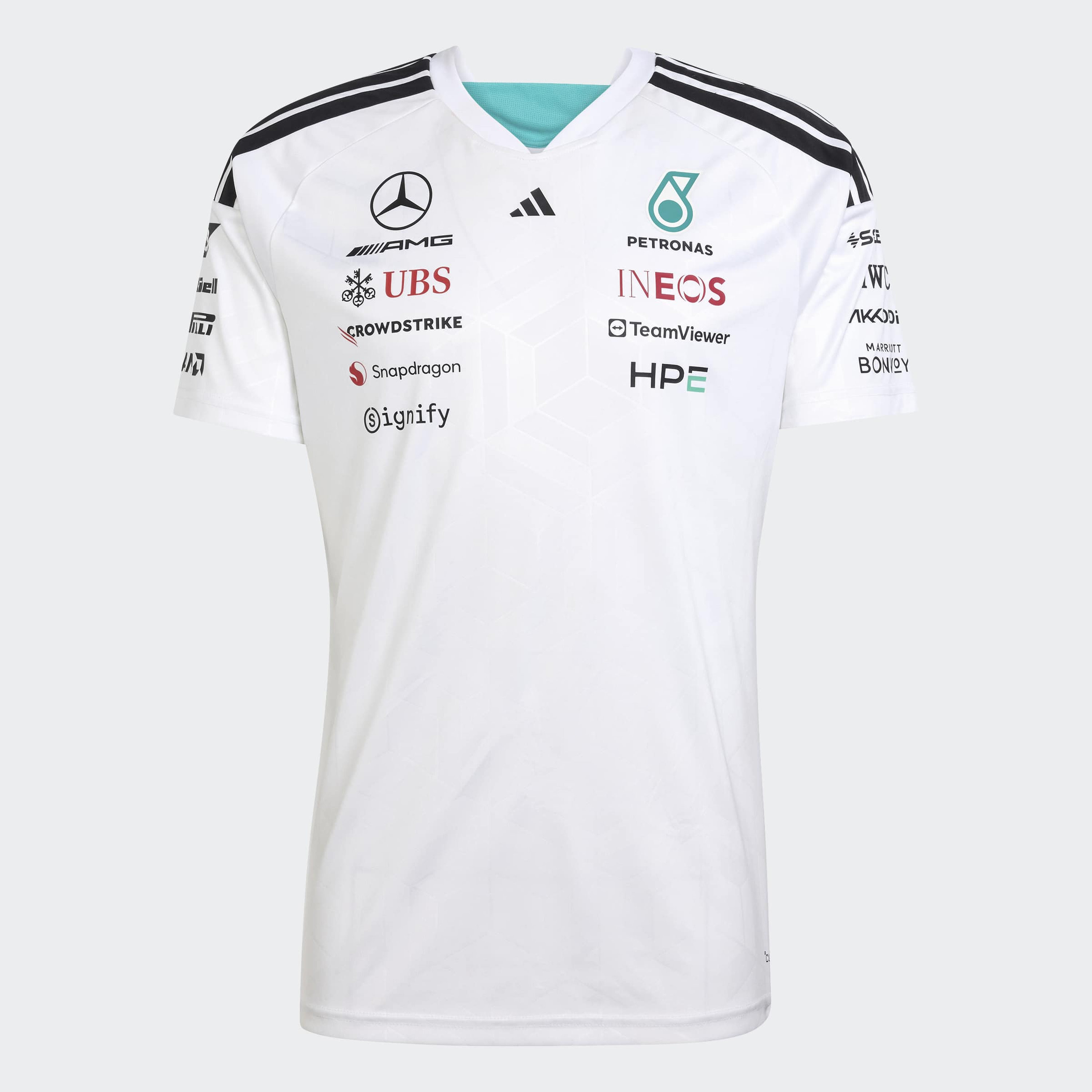 اديداس - قميص سائق فريق مرسيدس - إيه إم جي بتروناس للفورمولا 1 للرجال-men-clothing-sportswearandactivewear-tshirtsandpolos-image-6