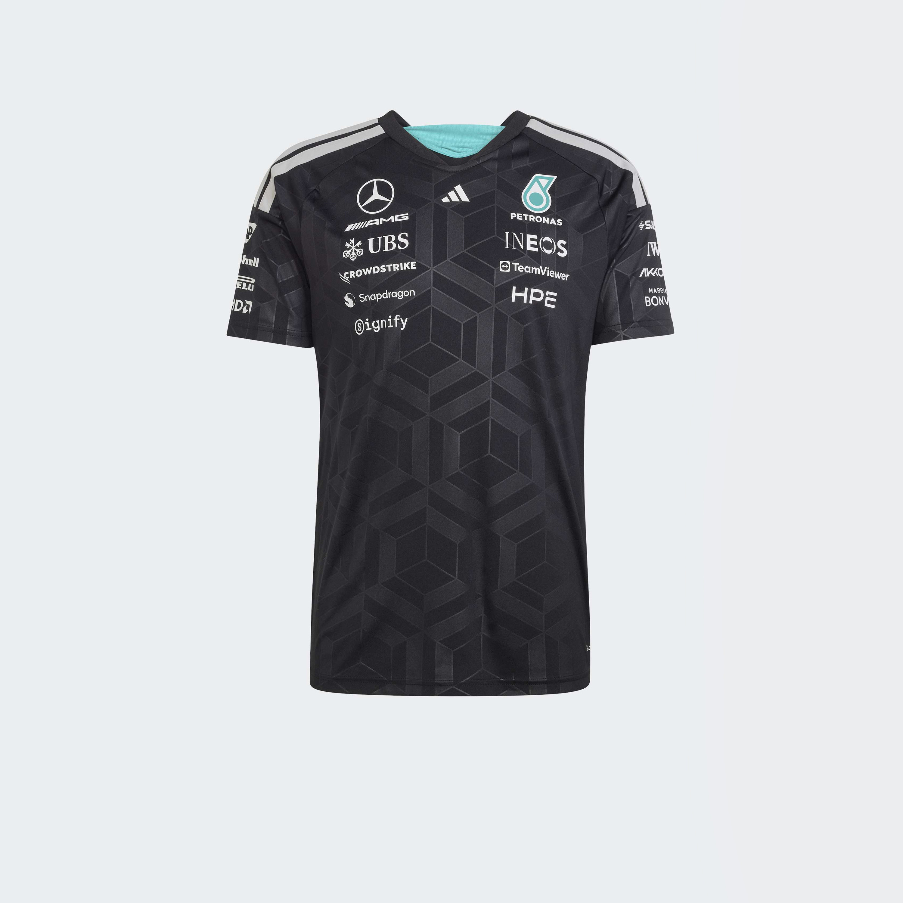 اديداس - قميص سائق فريق مرسيدس - إيه إم جي بتروناس للفورمولا 1 للرجال-men-clothing-sportswearandactivewear-tshirtsandpolos-image-6