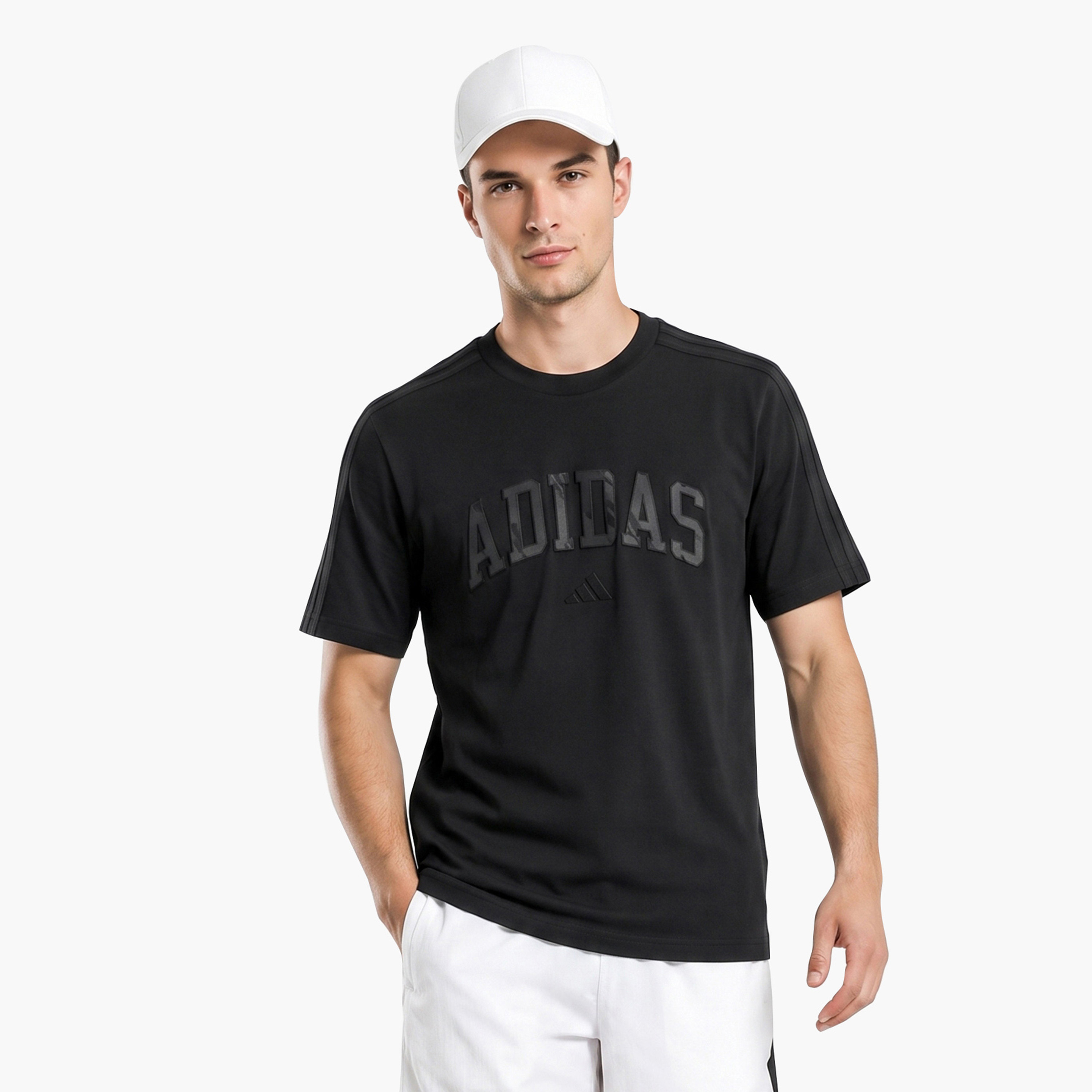 adidas Men Seasonal Essentials Camo Short-Sleeve Crew Neck T-shirt-men-clothing-sportswearandactivewear-tshirtsandpolos-image-1