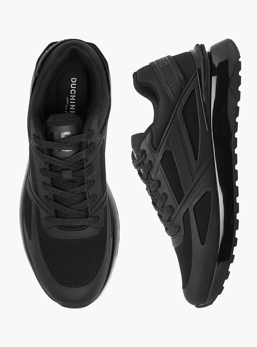Duchini Men Lace-Up Ankle Sneakers-men-shoes-sneakers-image-1