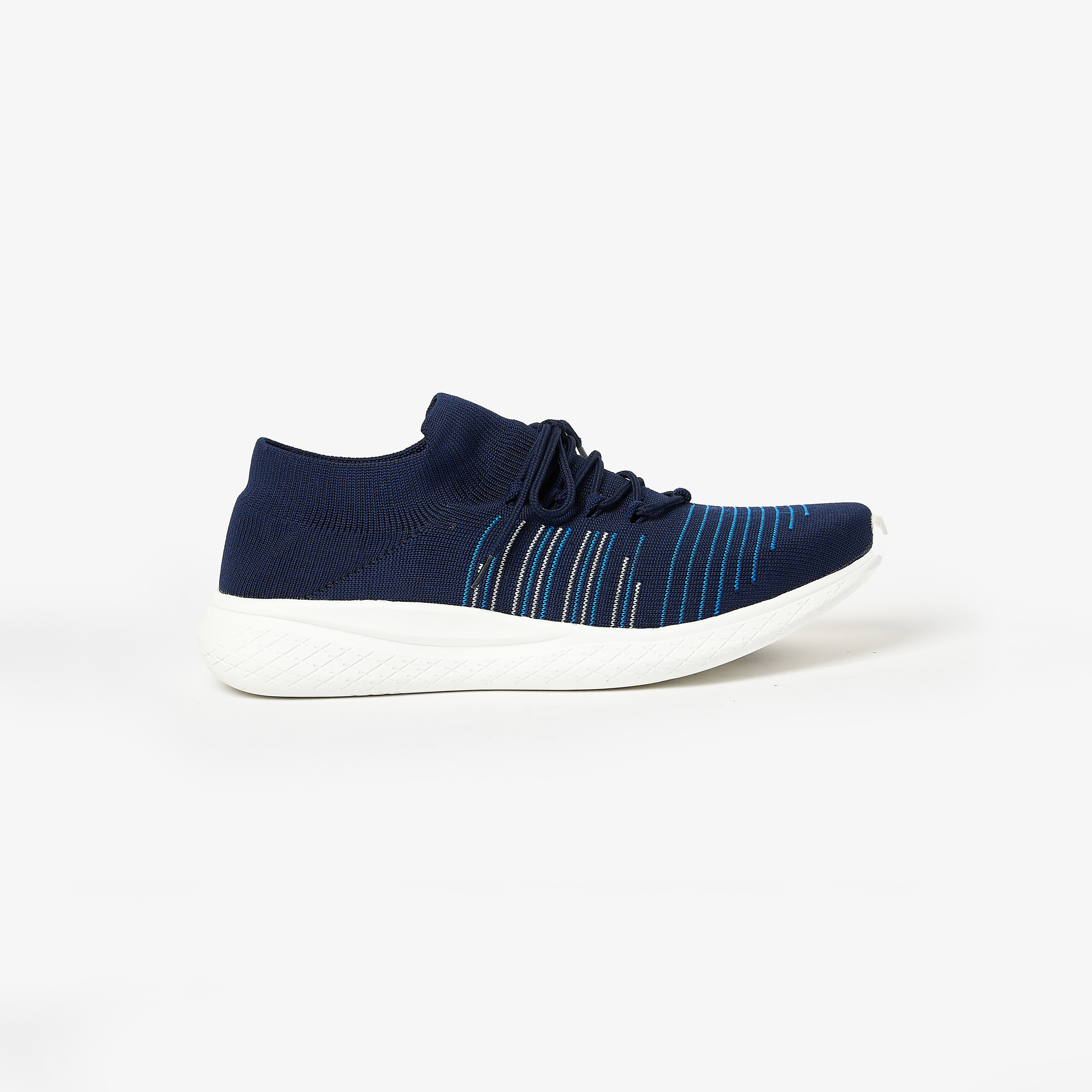 سنيكرز جيومني للرجال مع رباط برقبة منخفضة | KFWS-1009-men-shoes-sneakers-image-2