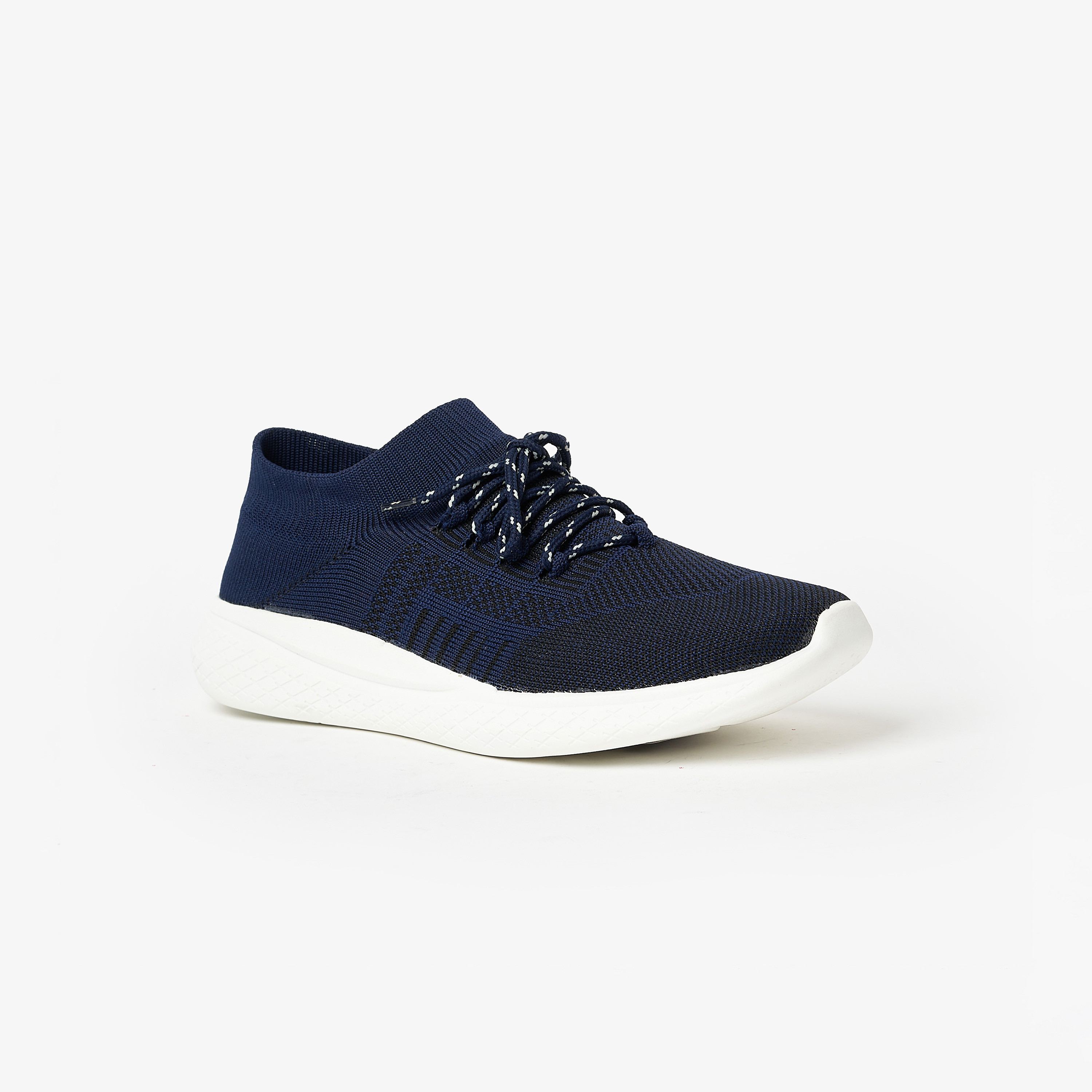 سنيكرز جيومني للرجال مع رباط برقبة منخفضة | KFWS-1013-men-shoes-sneakers-image-1
