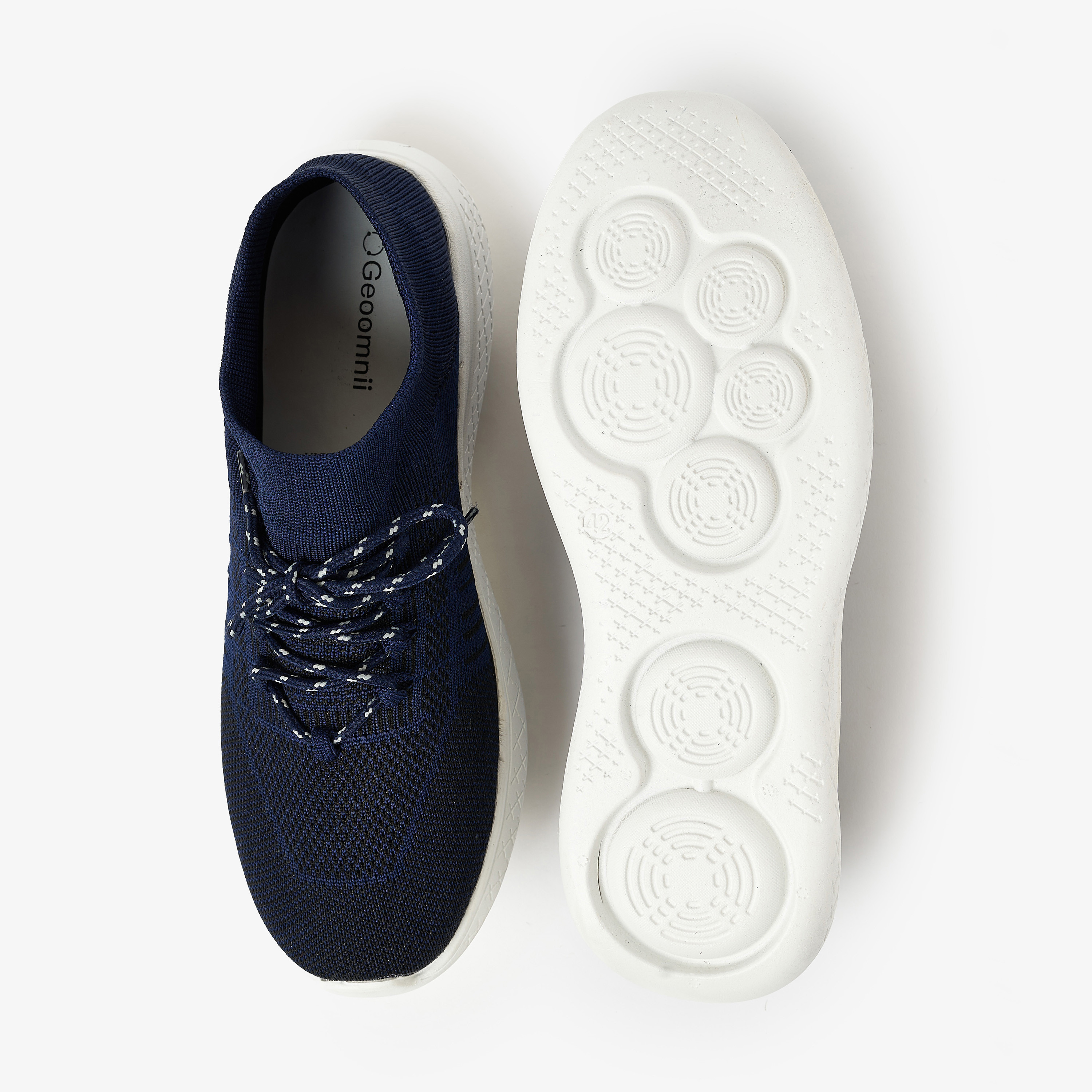 سنيكرز جيومني للرجال مع رباط برقبة منخفضة | KFWS-1013-men-shoes-sneakers-image-5