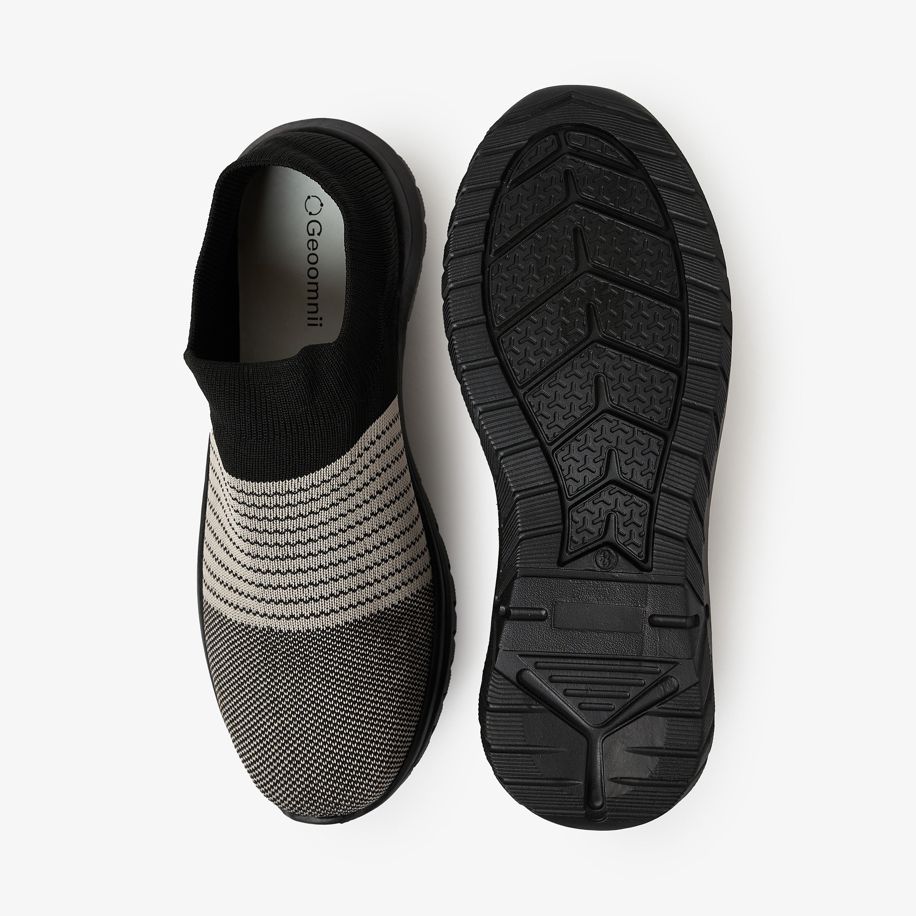 Geoomnii Men's Low Top Lace-Up Sneakers | KFWS-1015-men-shoes-sneakers-image-5
