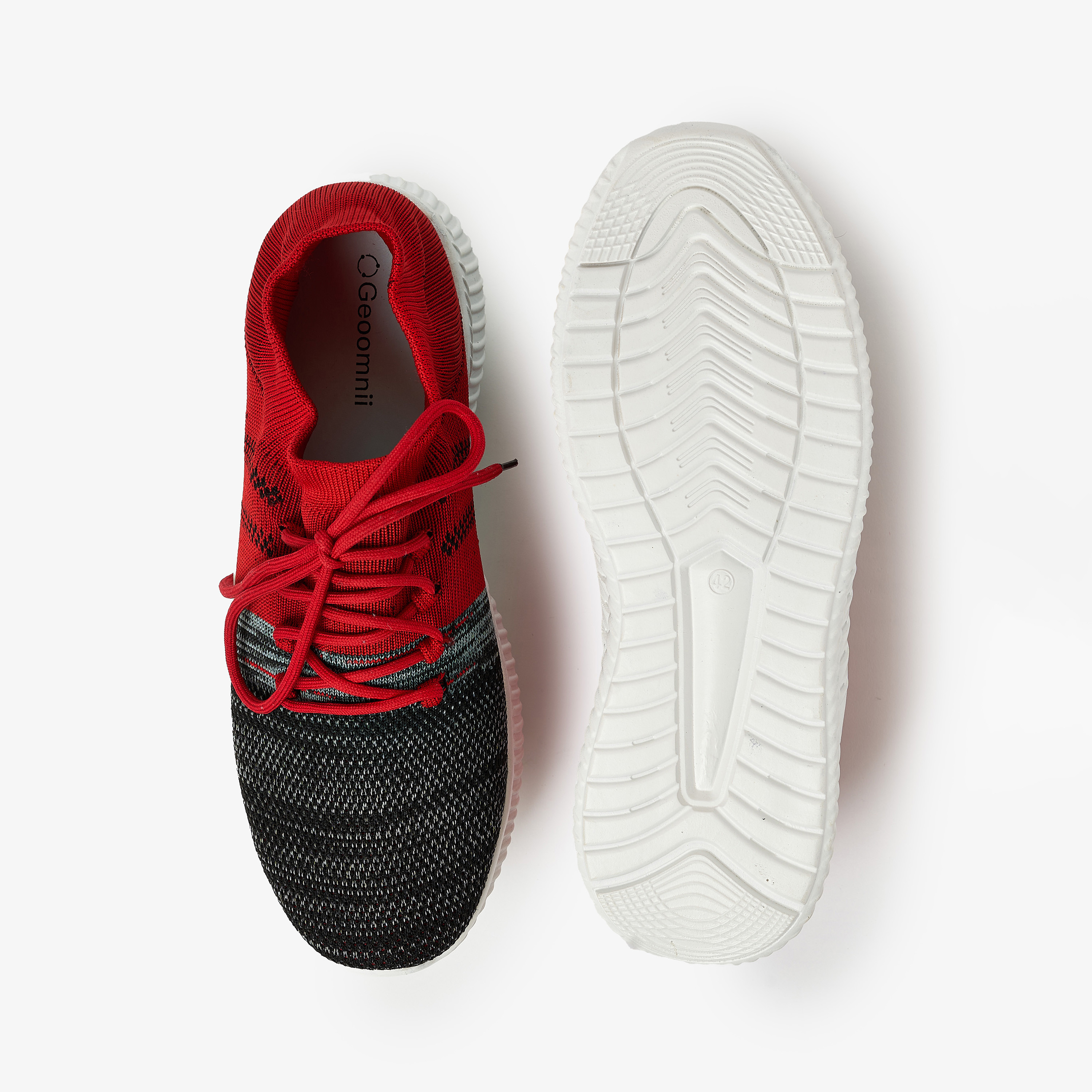 سنيكرز جيومني للرجال مع رباط برقبة منخفضة | KFWS-1018-men-shoes-sneakers-image-5
