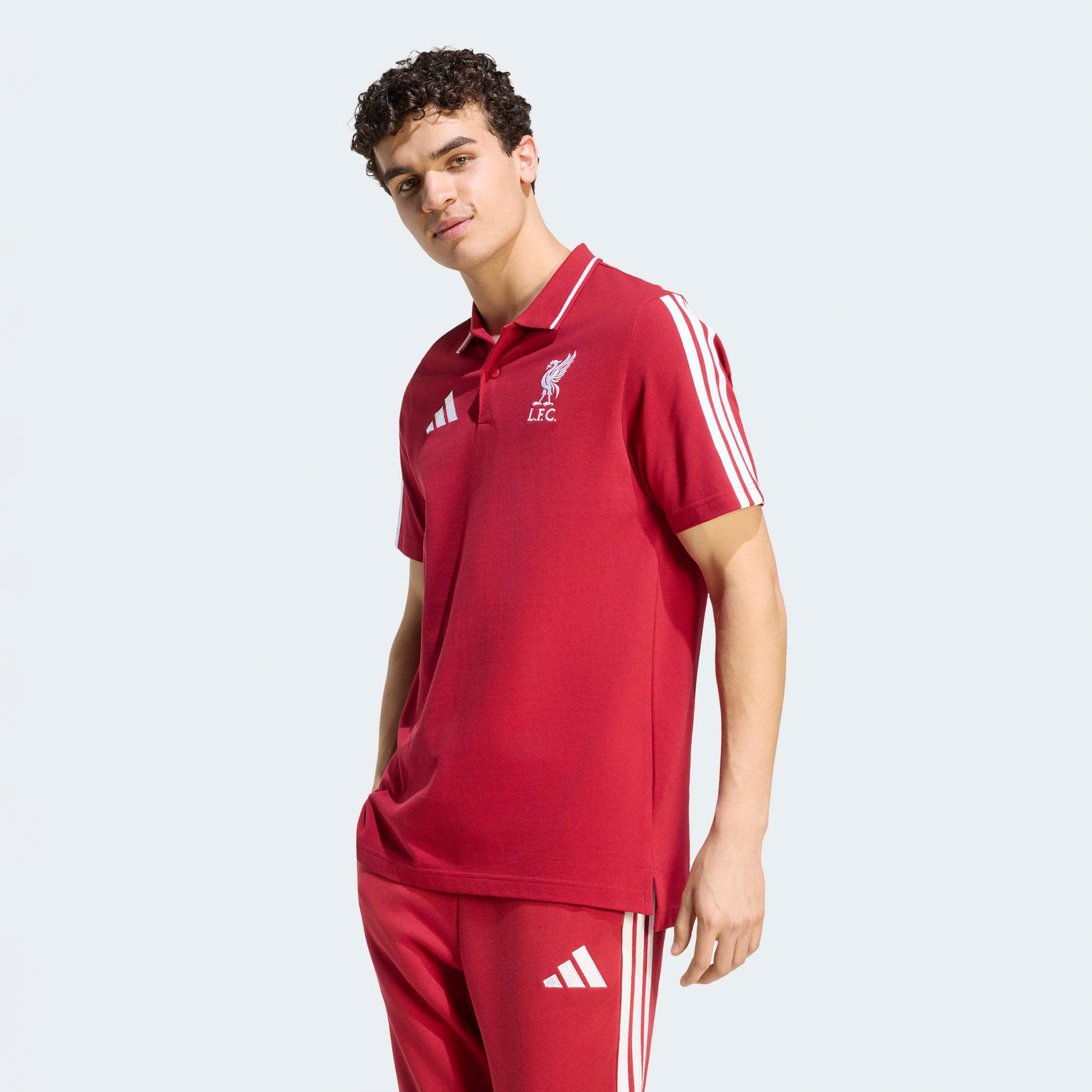 اديداس - قميص بولو للرجال من نادي ليفربول لكرة القدم-men-clothing-sportswearandactivewear-tshirtsandpolos-image-1