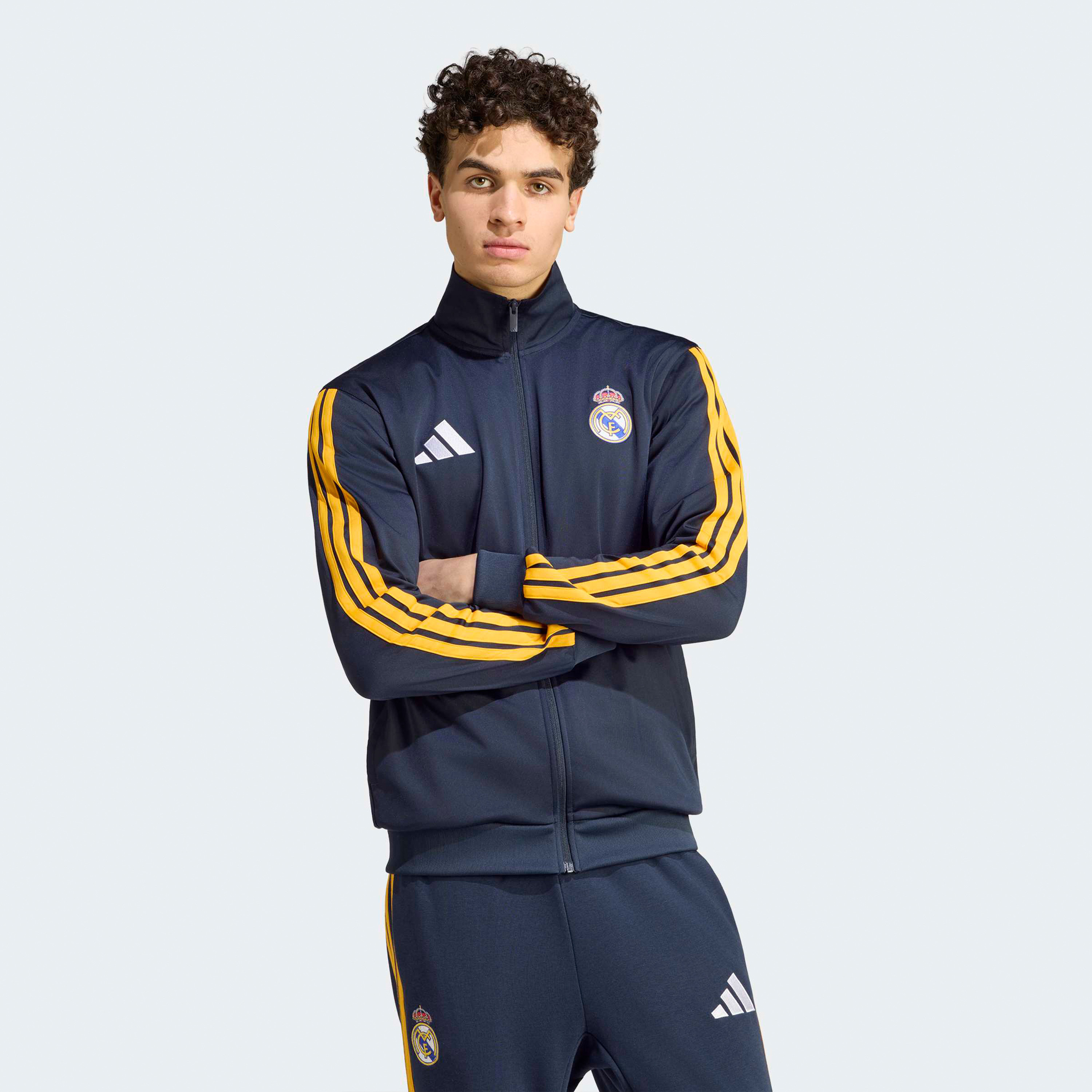 adidas Men Real Madrid DNA Track Top-men-clothing-jacketsandblazers-jackets-image-1