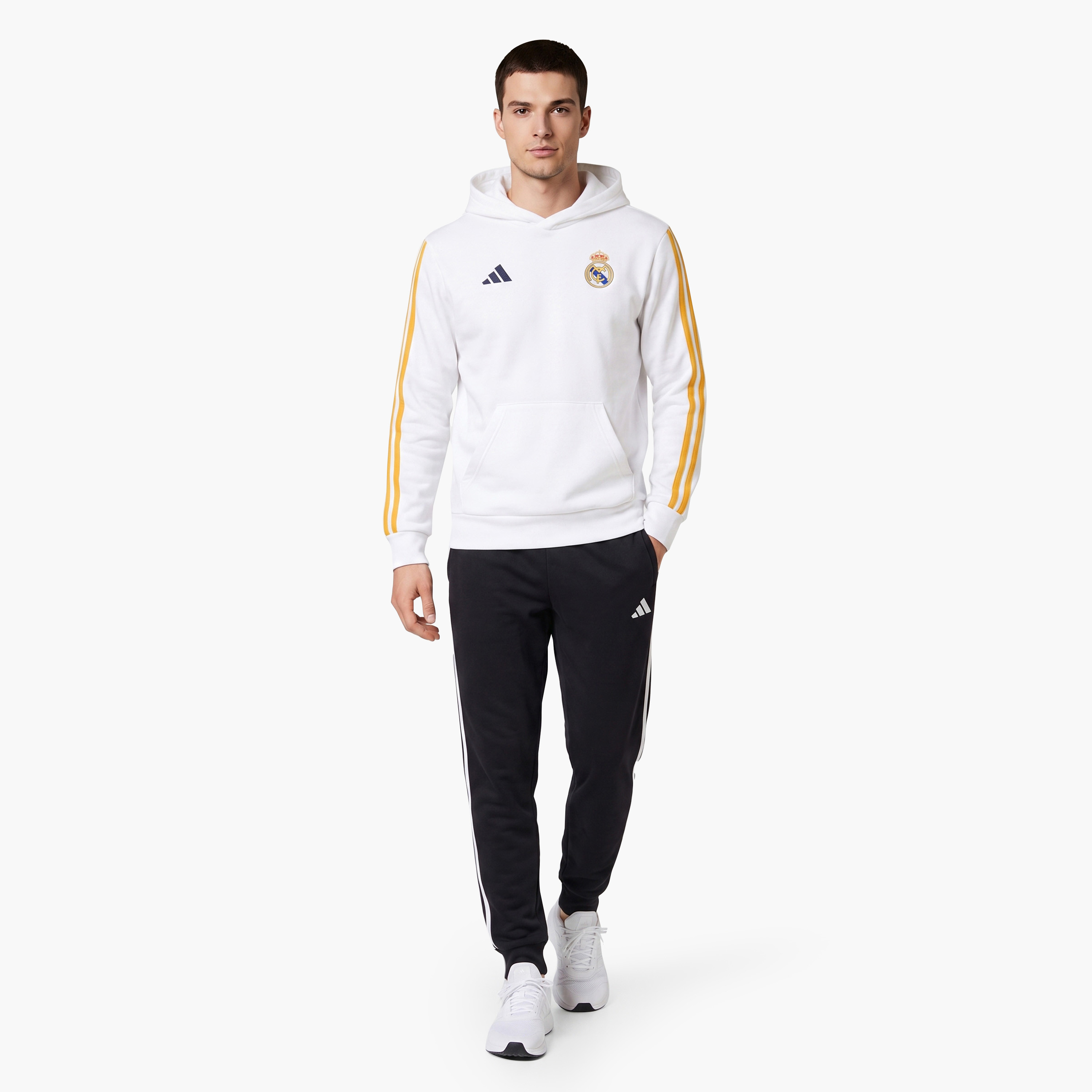 اديداس - هودي للأطفال بتصميم ريال مدريد مصنوع قماش تيري فرنسي-boys-clothing-sportswear-jackets-image-3
