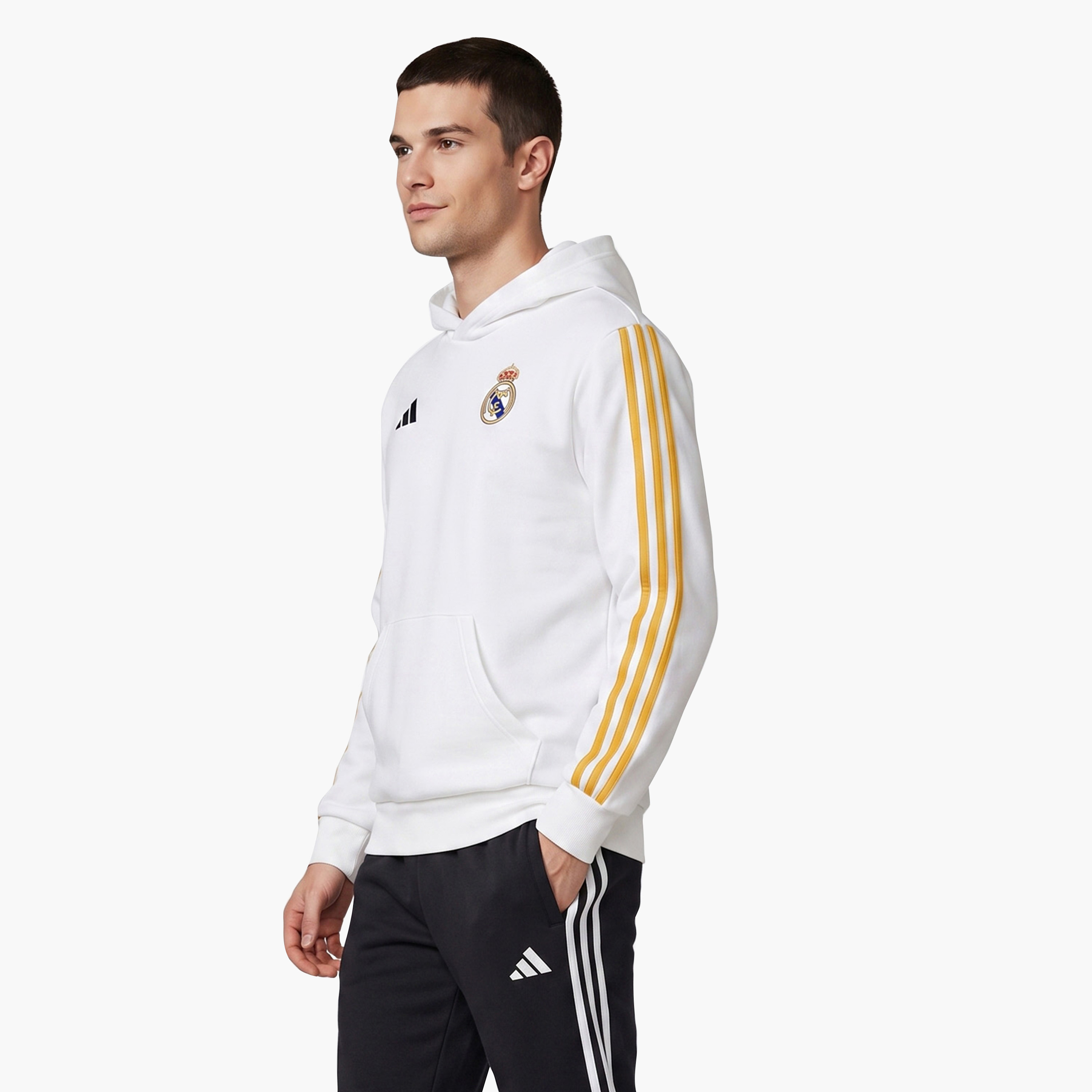 اديداس - هودي للأطفال بتصميم ريال مدريد مصنوع قماش تيري فرنسي-boys-clothing-sportswear-jackets-image-4
