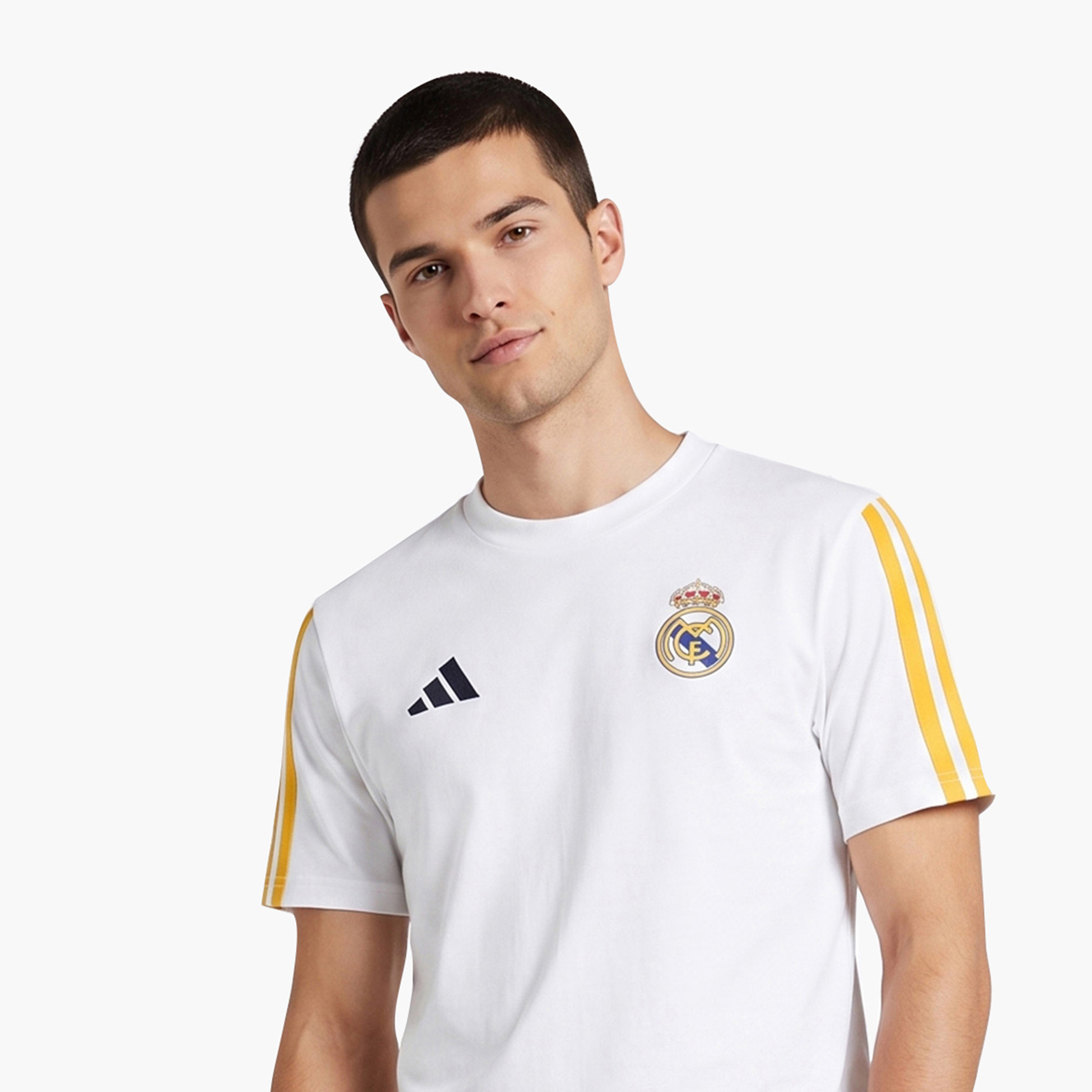 adidas Kids Real Madrid Short-Sleeve Crew Neck T-Shirt-sports-boys-clothing-tops-image-6