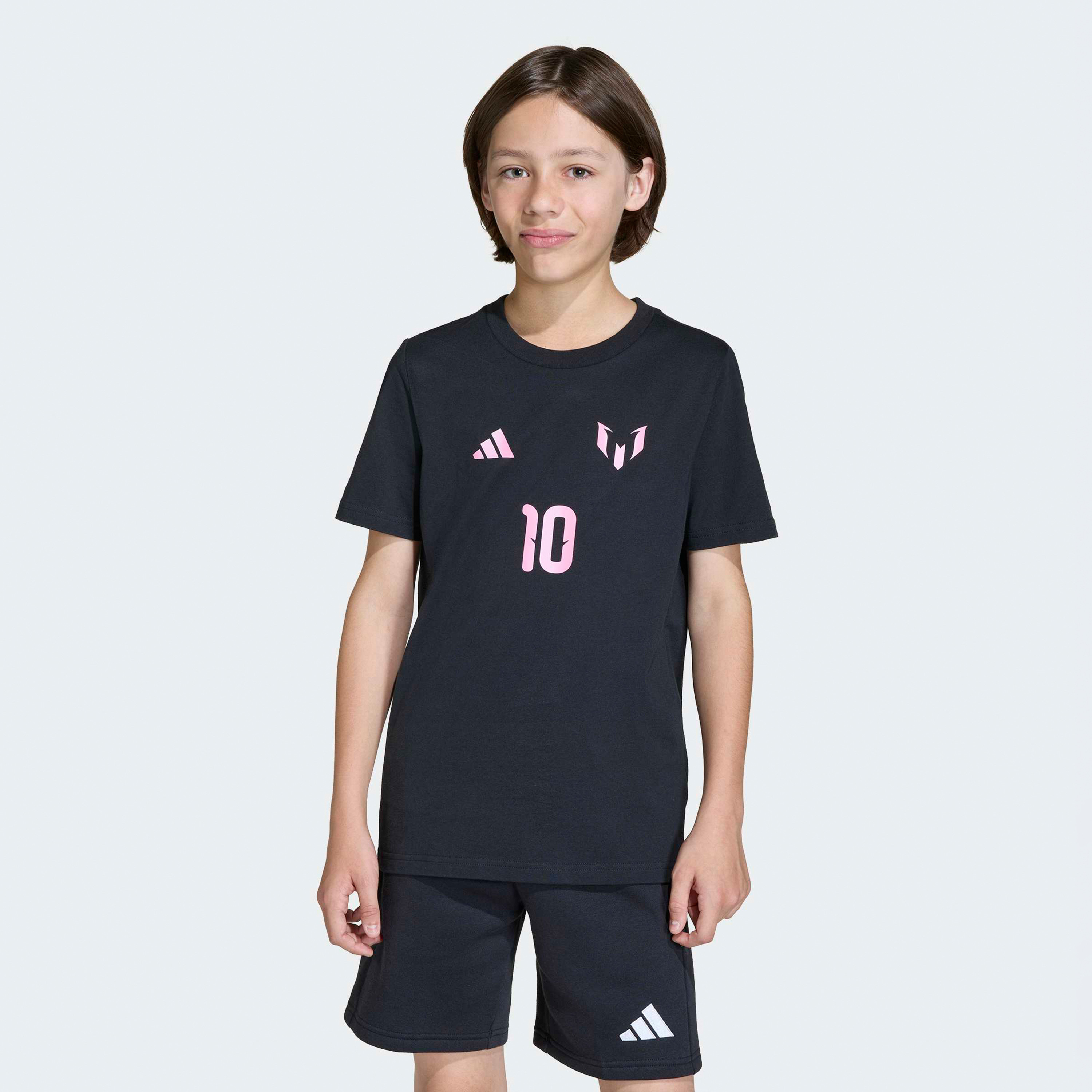 اديداس - تيشيرت ميسي للأطفال – كم قصير Y-ميسي--boys-clothing-sportswear-tops-image-7