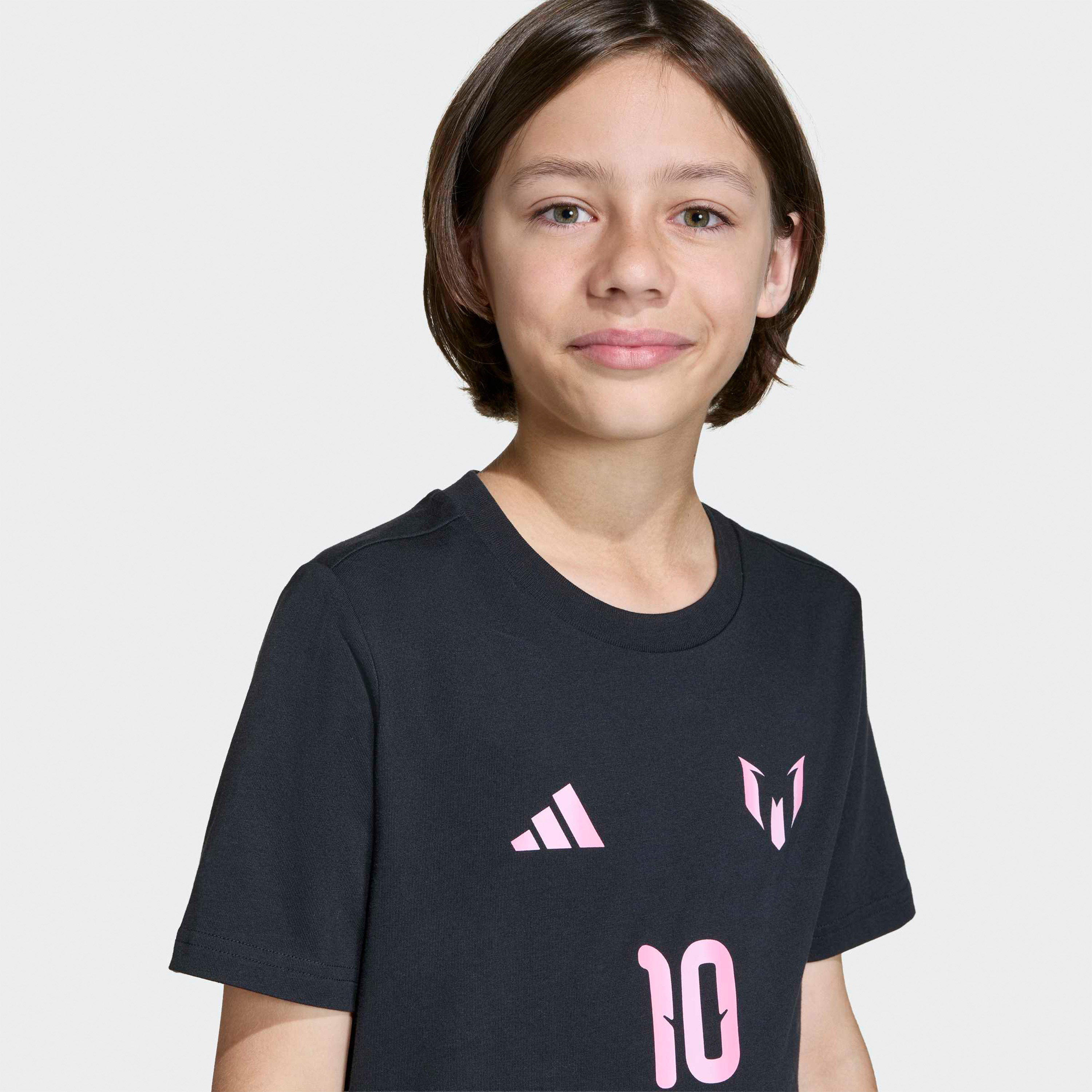 اديداس - تيشيرت ميسي للأطفال – كم قصير Y-ميسي--boys-clothing-sportswear-tops-image-9