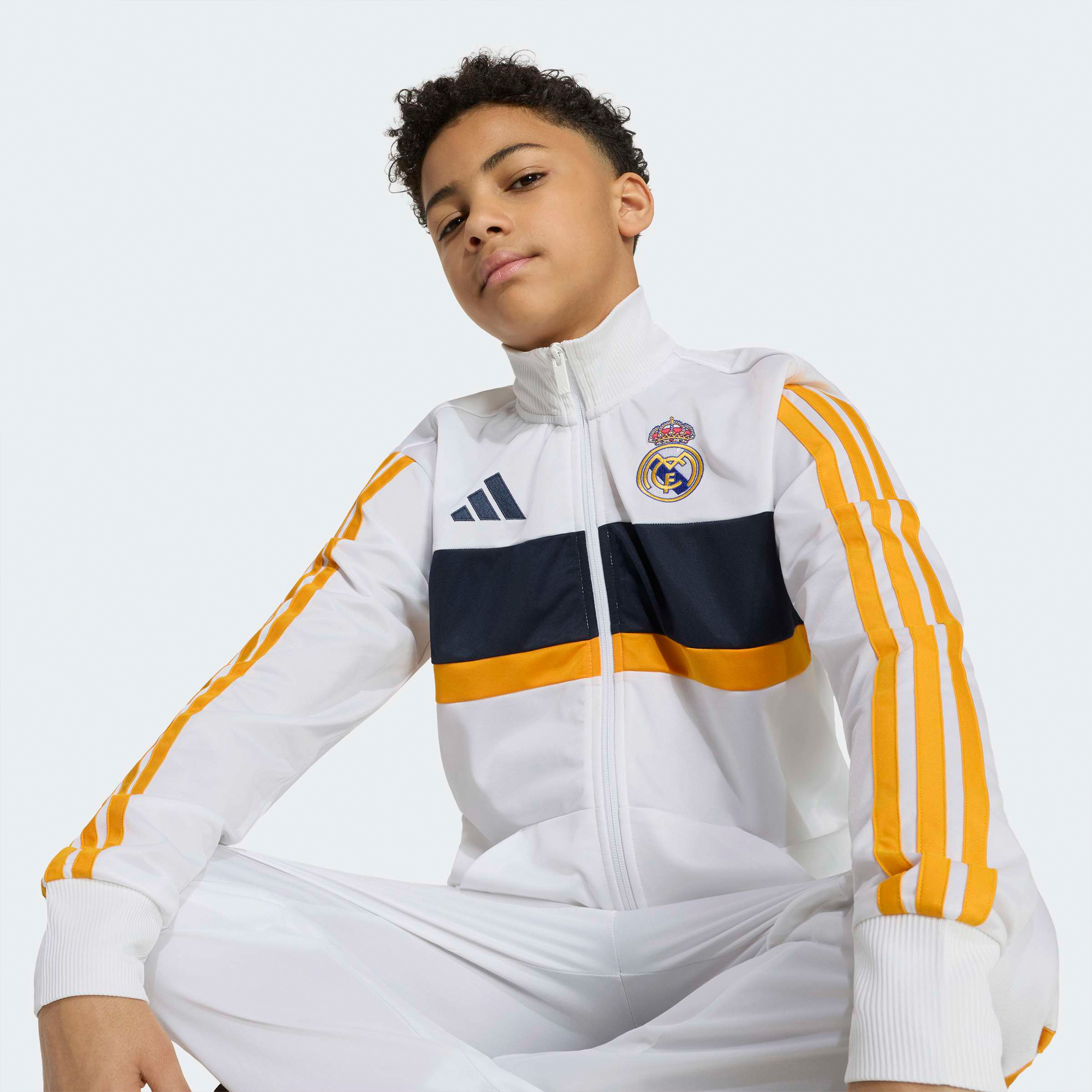 اديداس - طقم رياضي للأطفال بتصميم ريال مدريد-boys-clothing-sportswear-sets-image-5