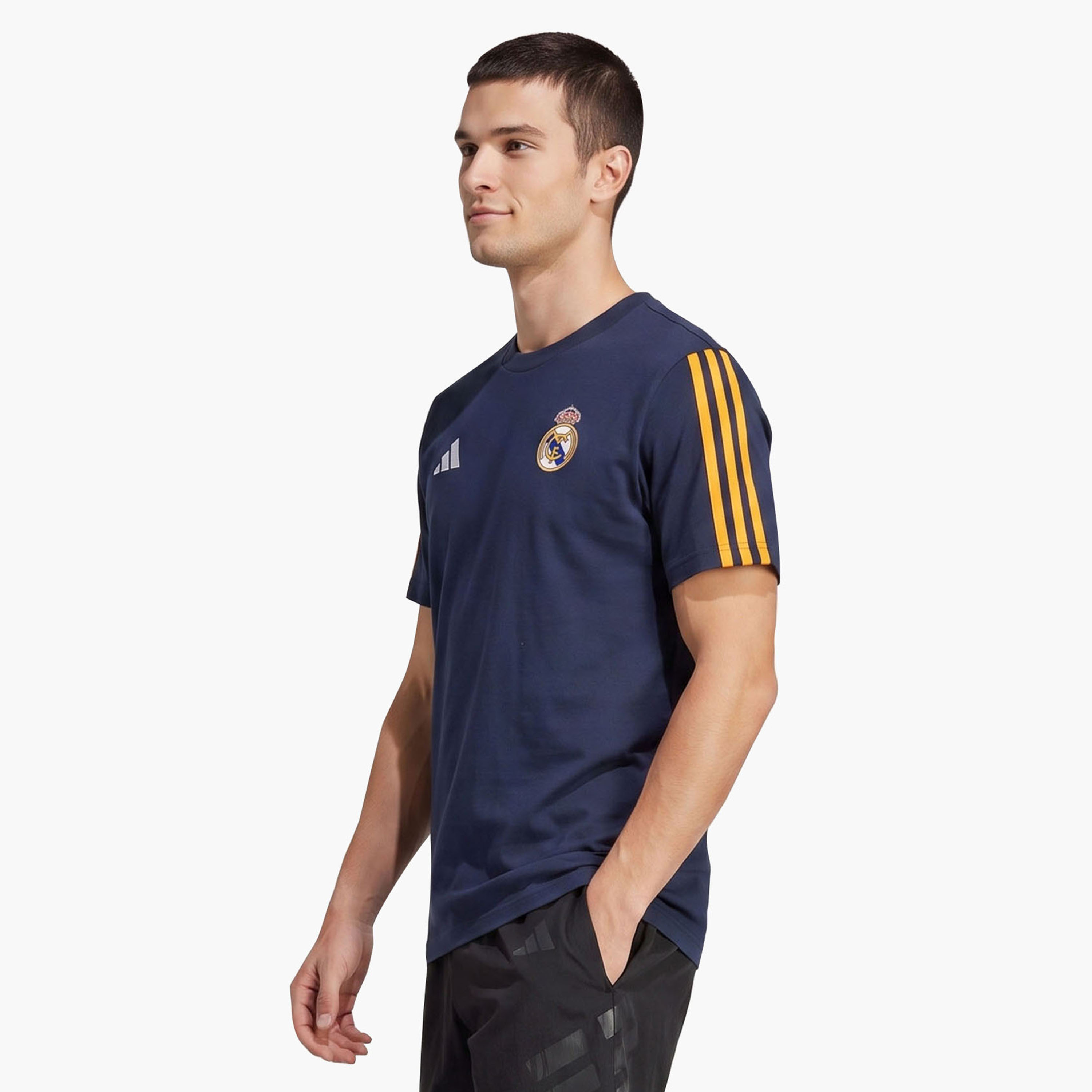 adidas Kids Real Madrid Short-Sleeve Crew Neck T-Shirt-sports-boys-clothing-tops-image-4