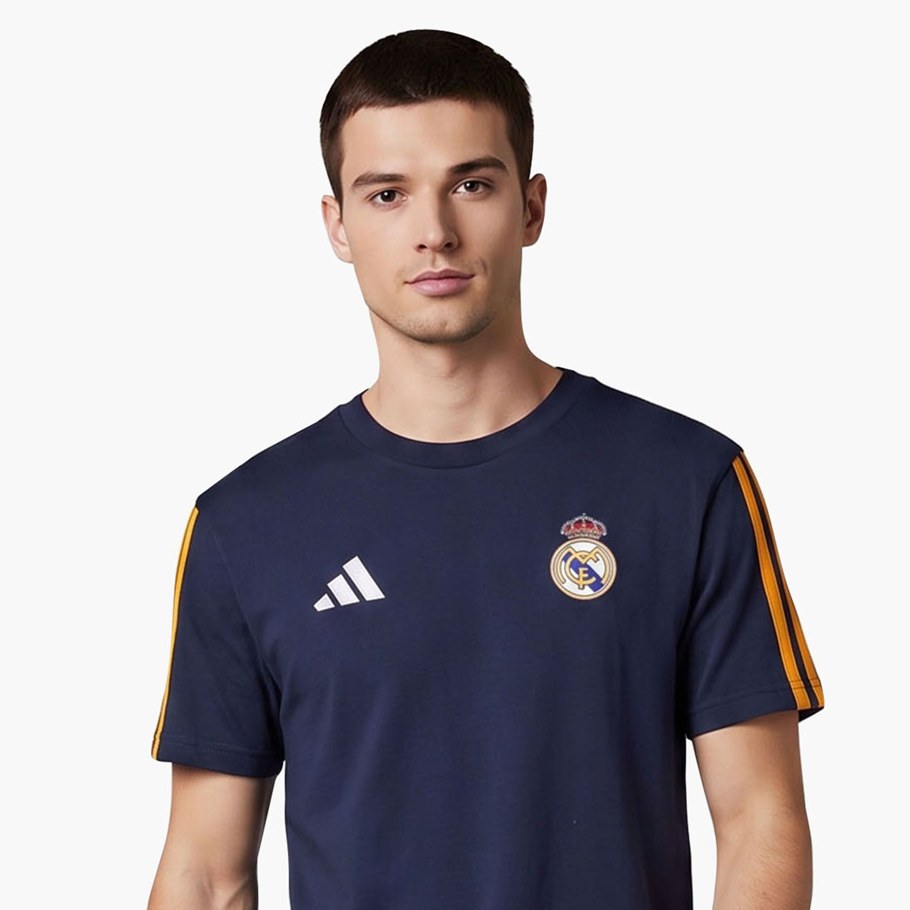 adidas Kids Real Madrid Short-Sleeve Crew Neck T-Shirt-sports-boys-clothing-tops-image-6