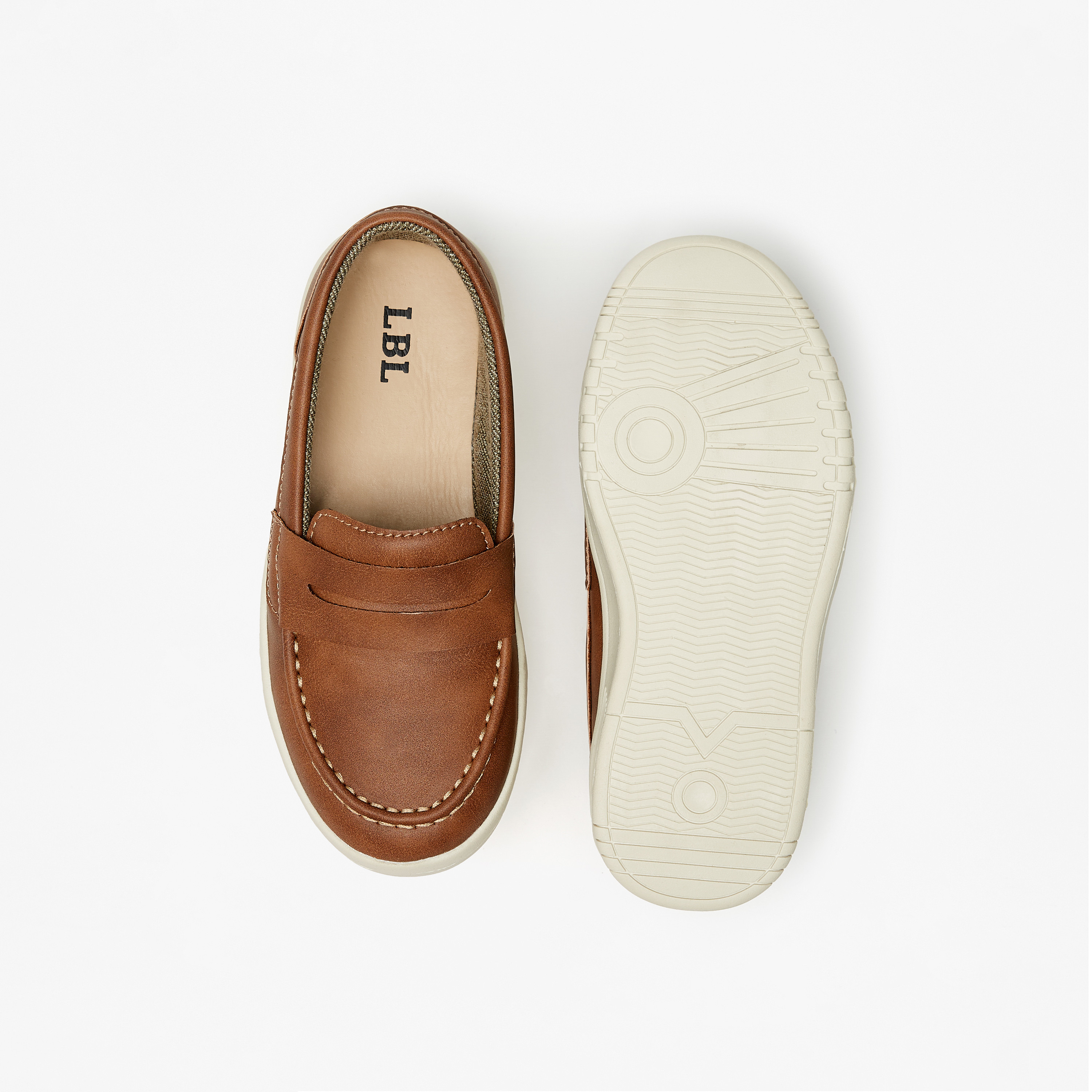 حذاء سهل الارتداء سادة من إل بي إل من شوإكسبريس-boys-shoes-loafers-image-3