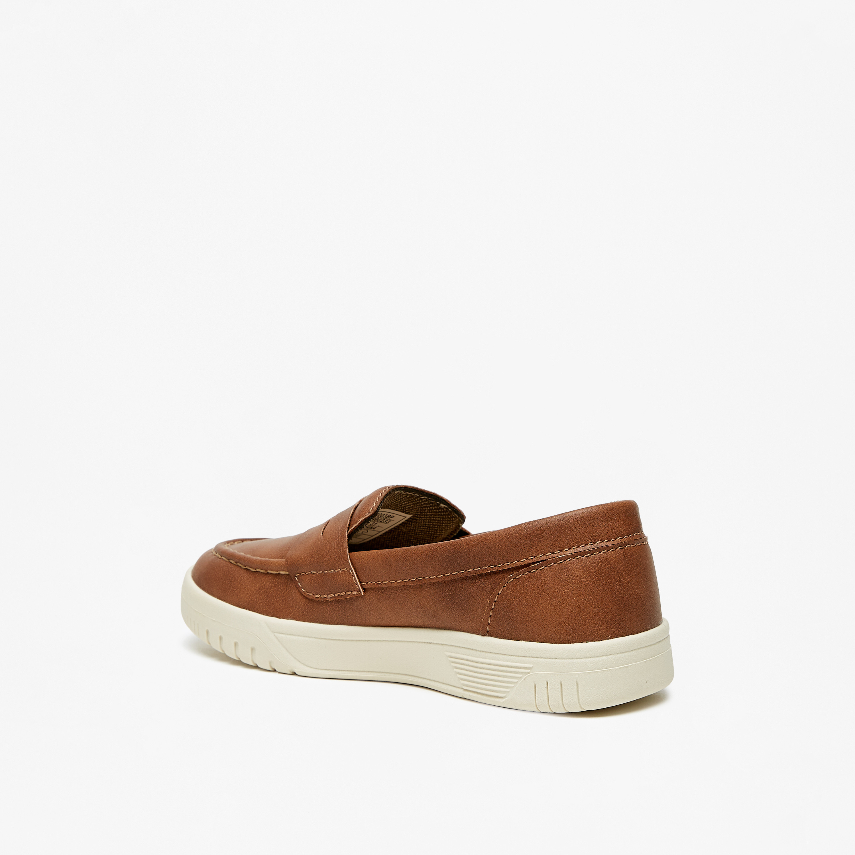 LBL by Shoexpress Solid Slip-On Loafers-boys-shoes-loafers-image-5