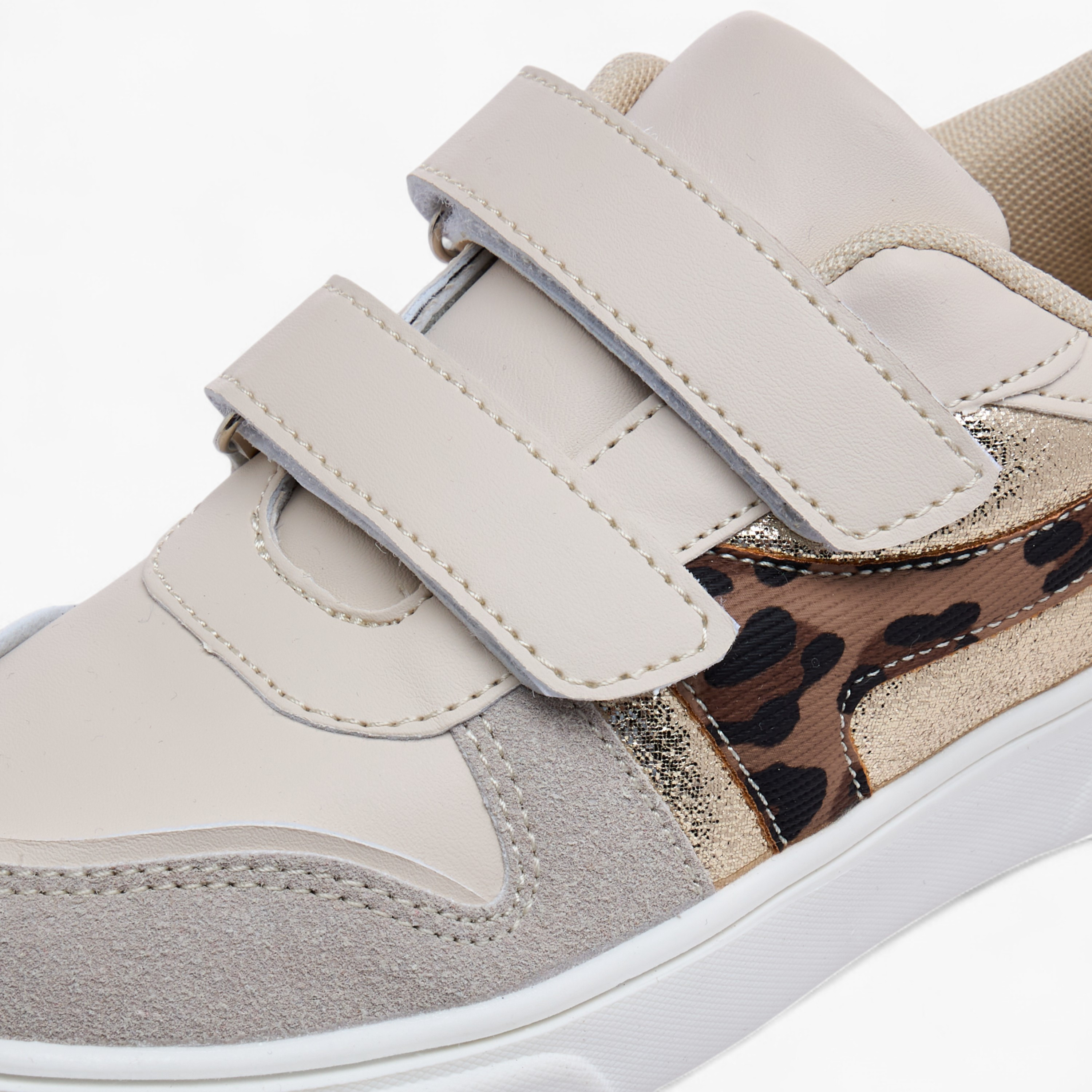 حذاء سنيكرز بشريط إغلاق لاصق للبنات من فلورا بيلا-girls-shoes-sneakers-image-4
