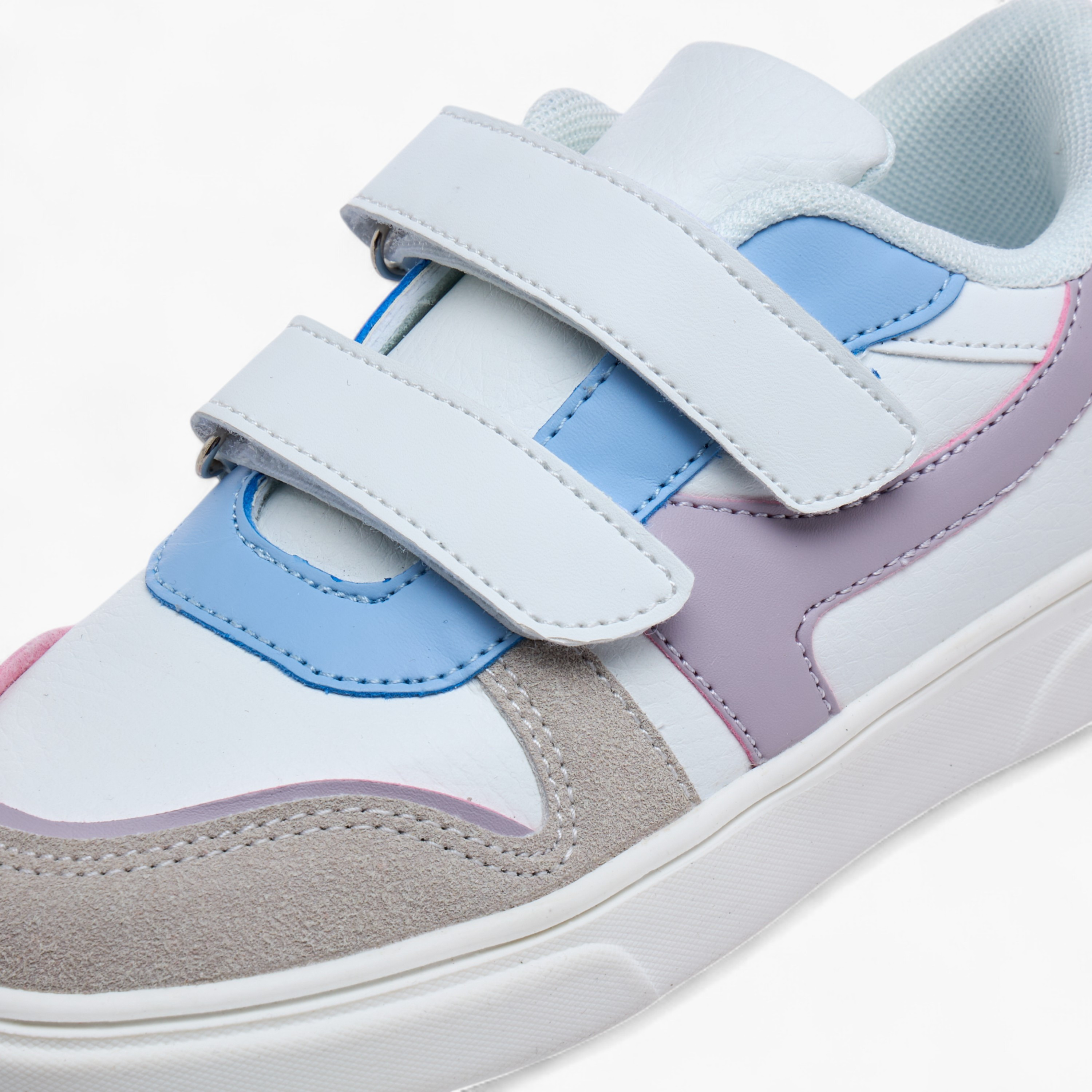 Flora Bella Girls' Sneakers with Hook and Loop Closure-girls-shoes-sneakers-image-4