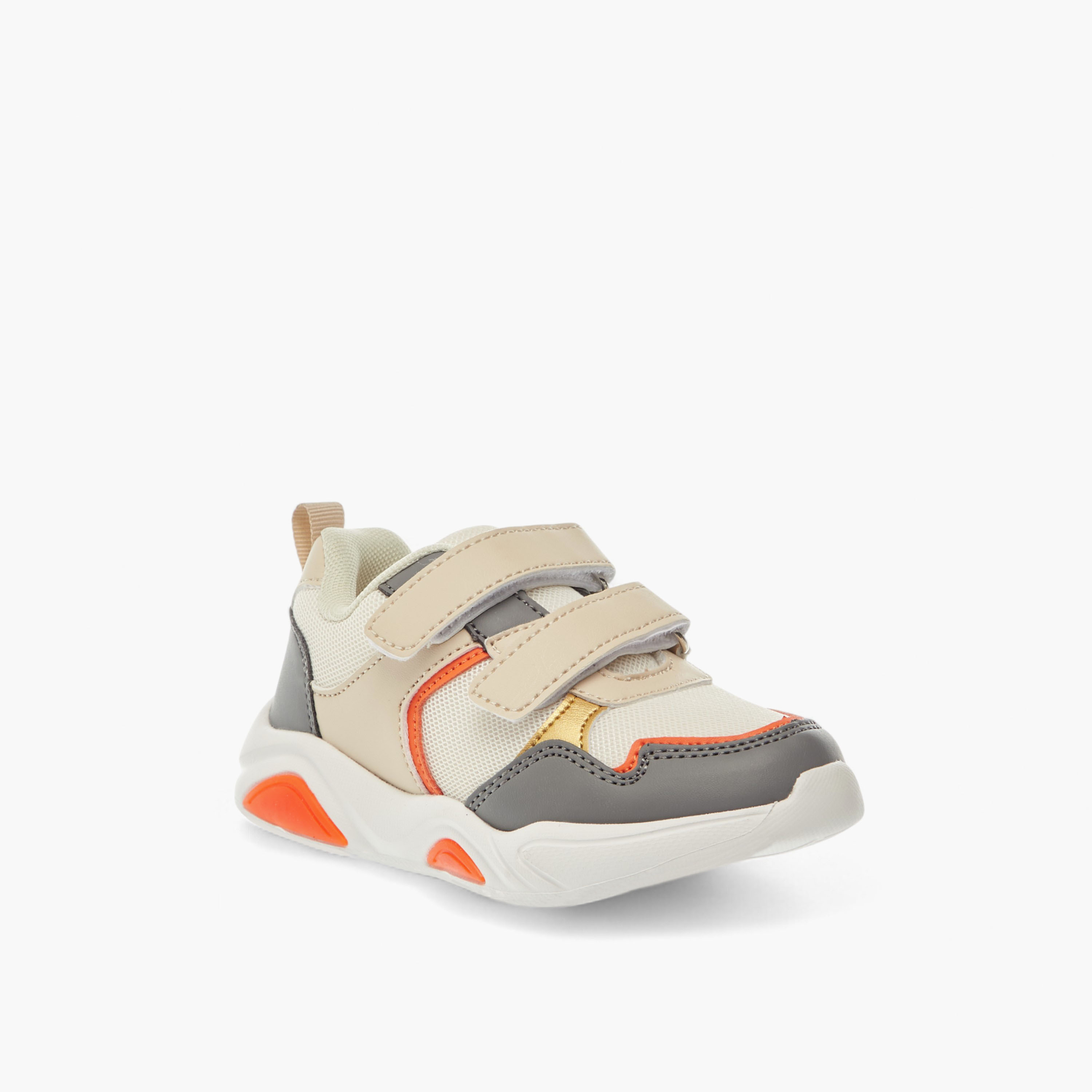 حذاء سنيكرز متعدد التصاميم بشريط إغلاق لاصق من إل بي إل من شو إكسبرس-boys-shoes-sneakers-image-2