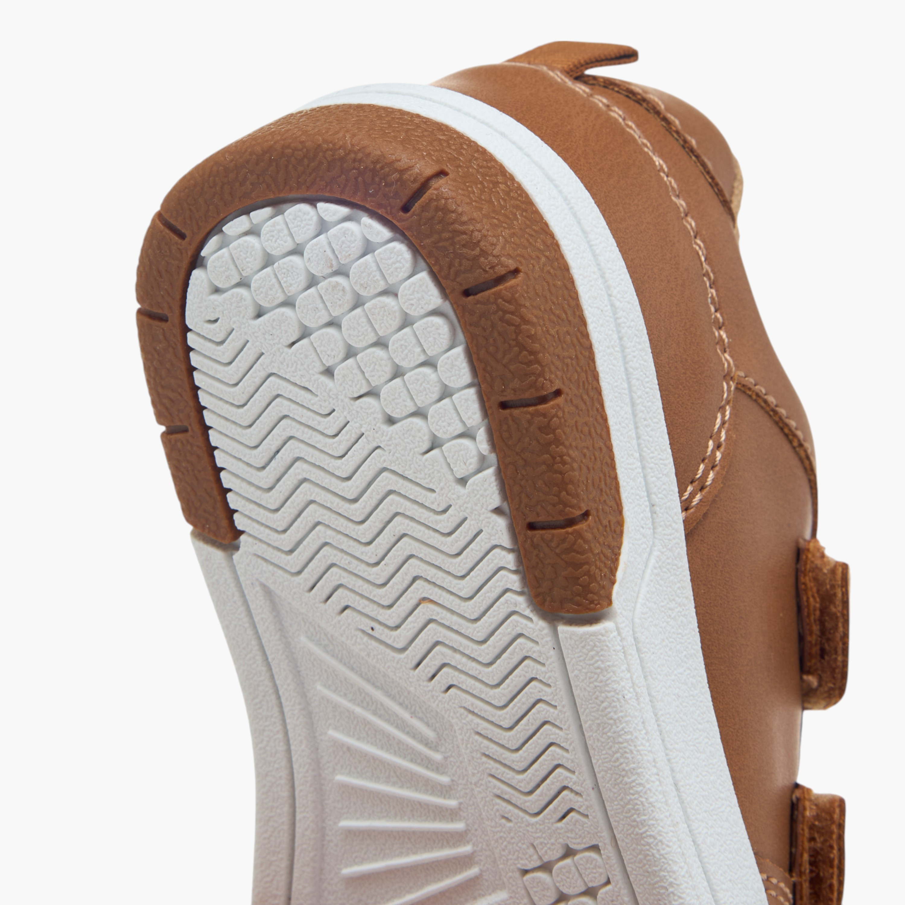 LBL by Shoexpress Panelled Sneakers with Hook and Loop Closure-boys-shoes-sneakers-image-5