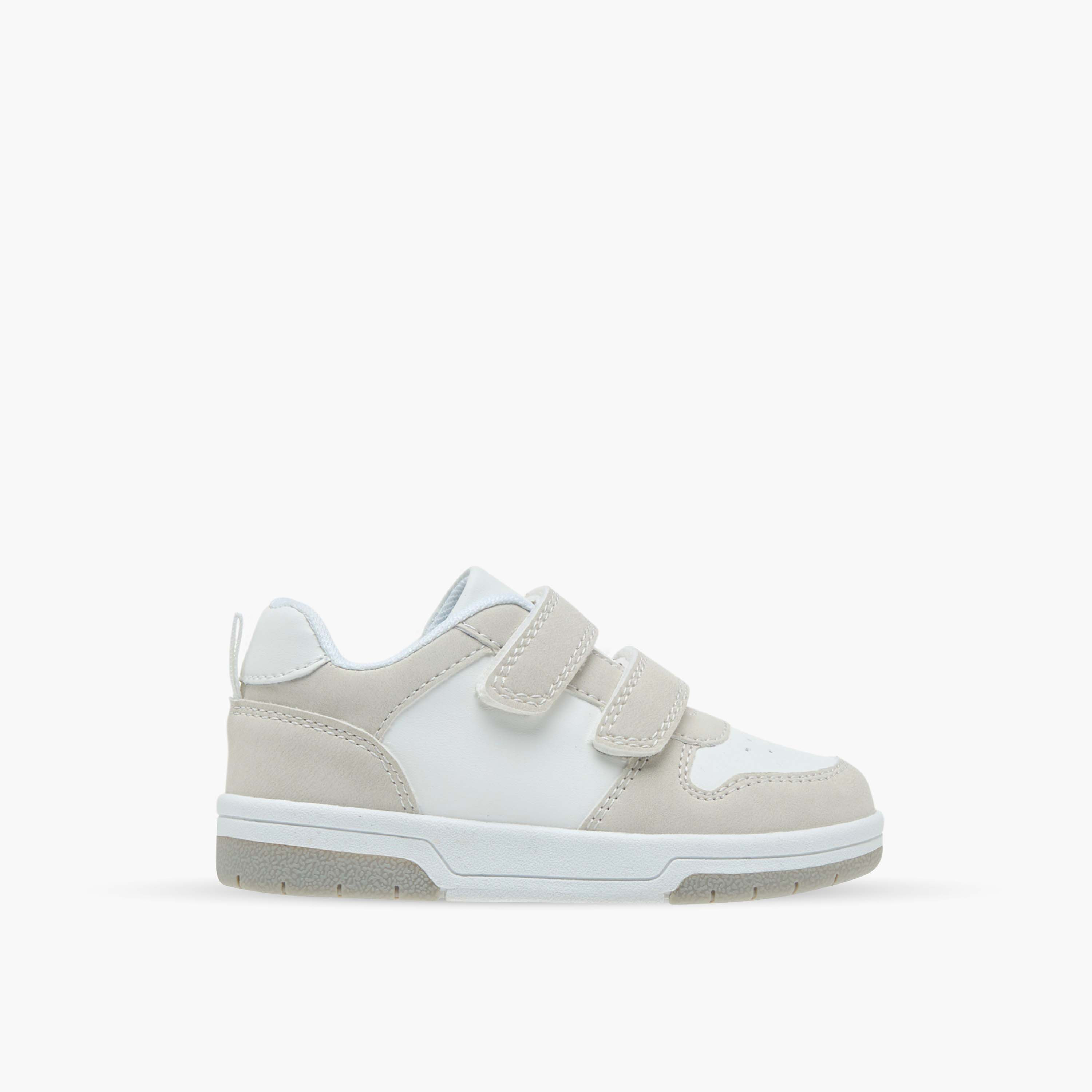 LBL by Shoexpress Panelled Sneakers with Hook and Loop Closure-boys-shoes-sneakers-image-3