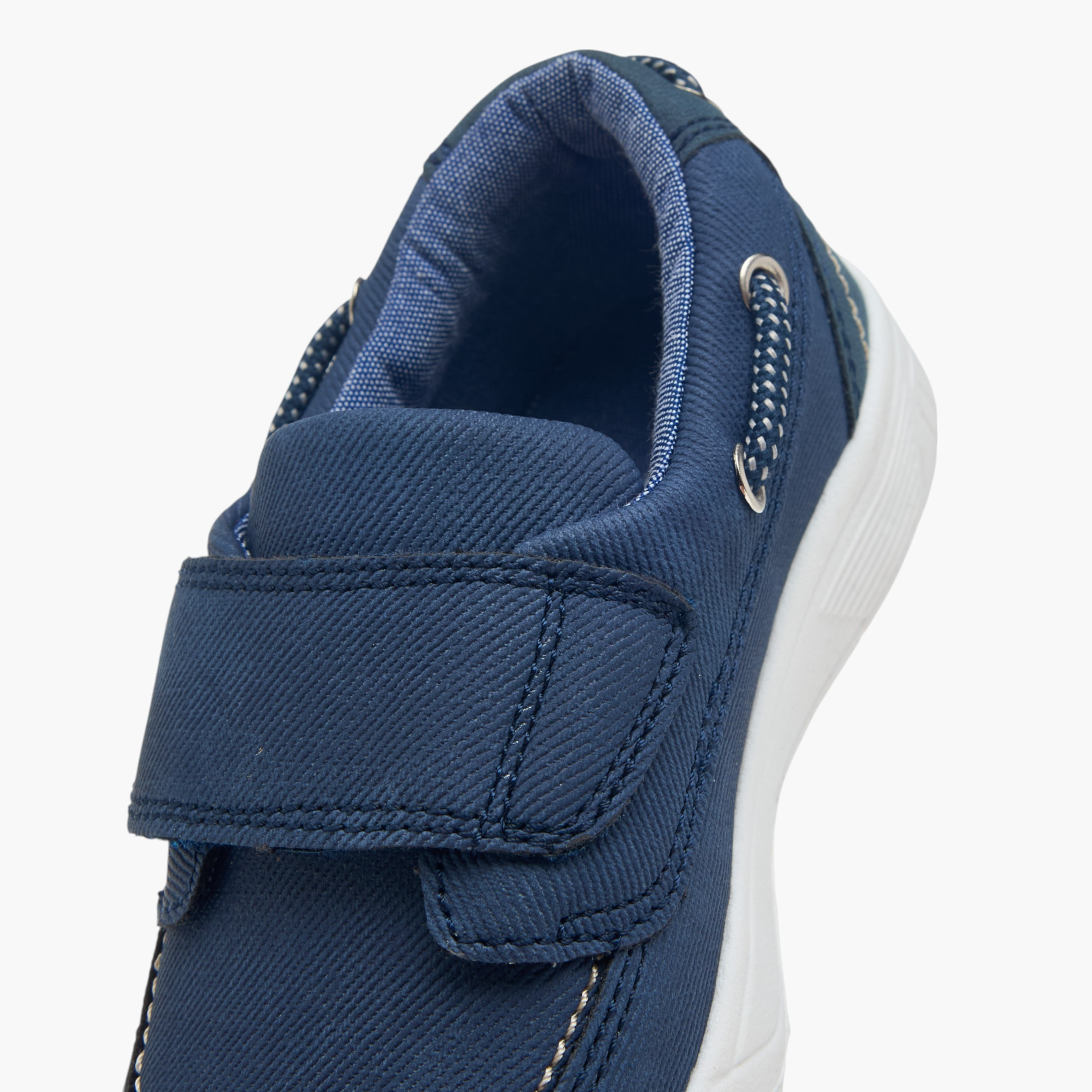 LBL by Shoexpress Boys Textured Shoes With Hook & Loop Closure-boys-shoes-loafers-image-4
