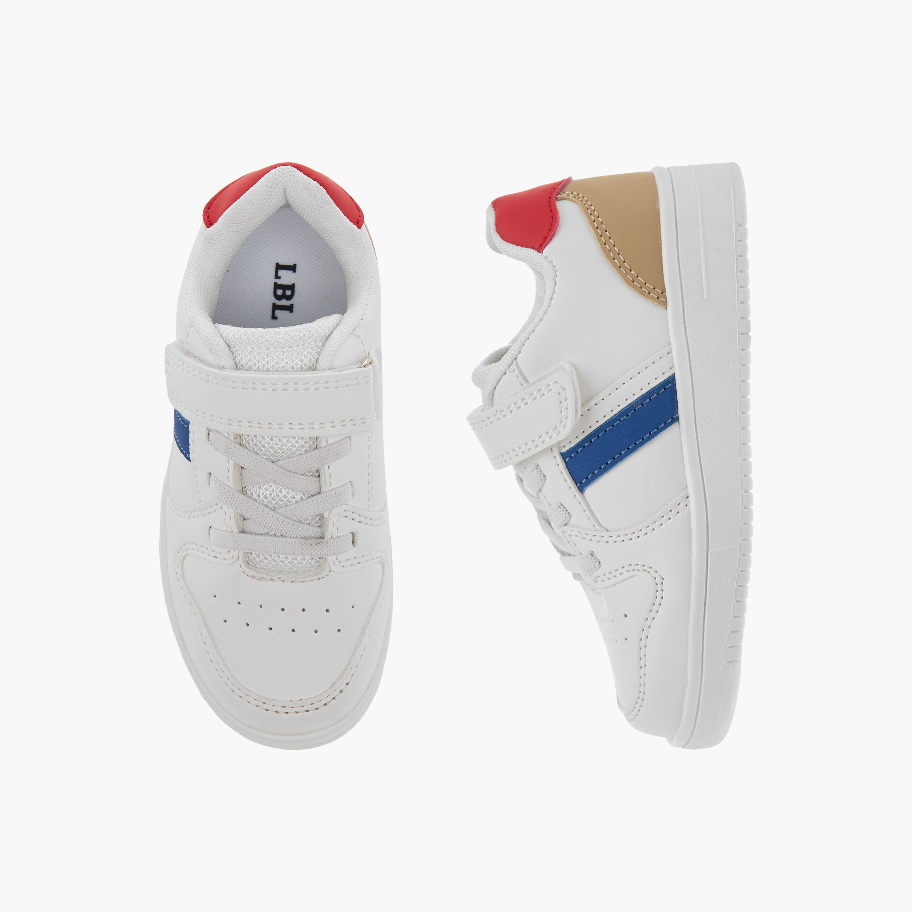 حذاء سنيكرز بقوالب ملونة وشريط إغلاق لاصق من إل بي إل من شو إكسبريس-boys-shoes-sneakers-image-1