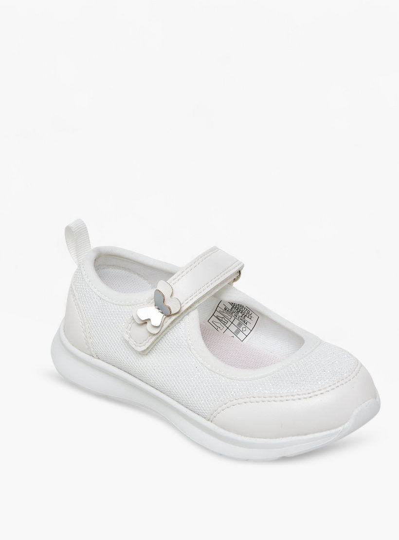 حذاء ماري جين بشريط إغلاق لاصق للبنات من جونيورز-girls-shoes-maryjanes-image-2