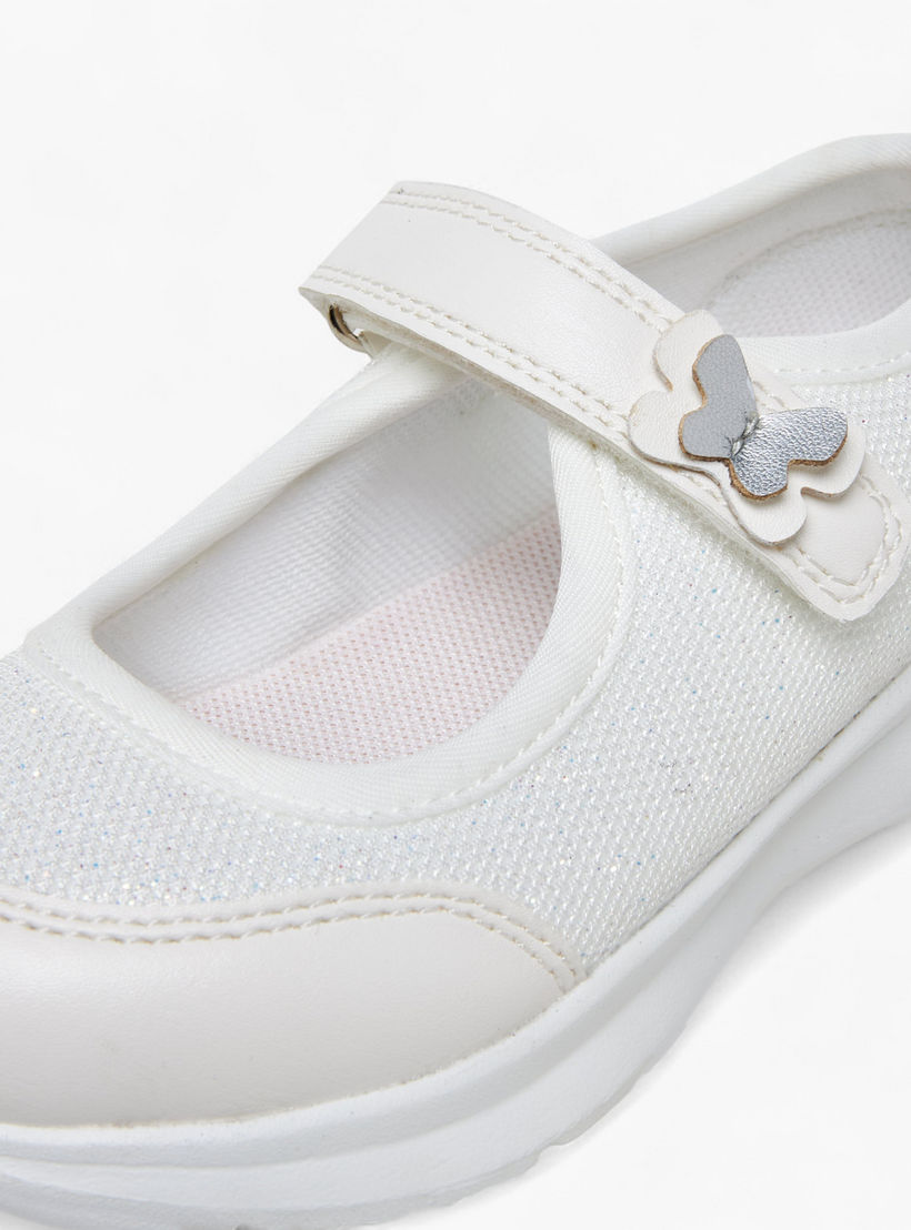 حذاء ماري جين بشريط إغلاق لاصق للبنات من جونيورز-girls-shoes-maryjanes-image-6