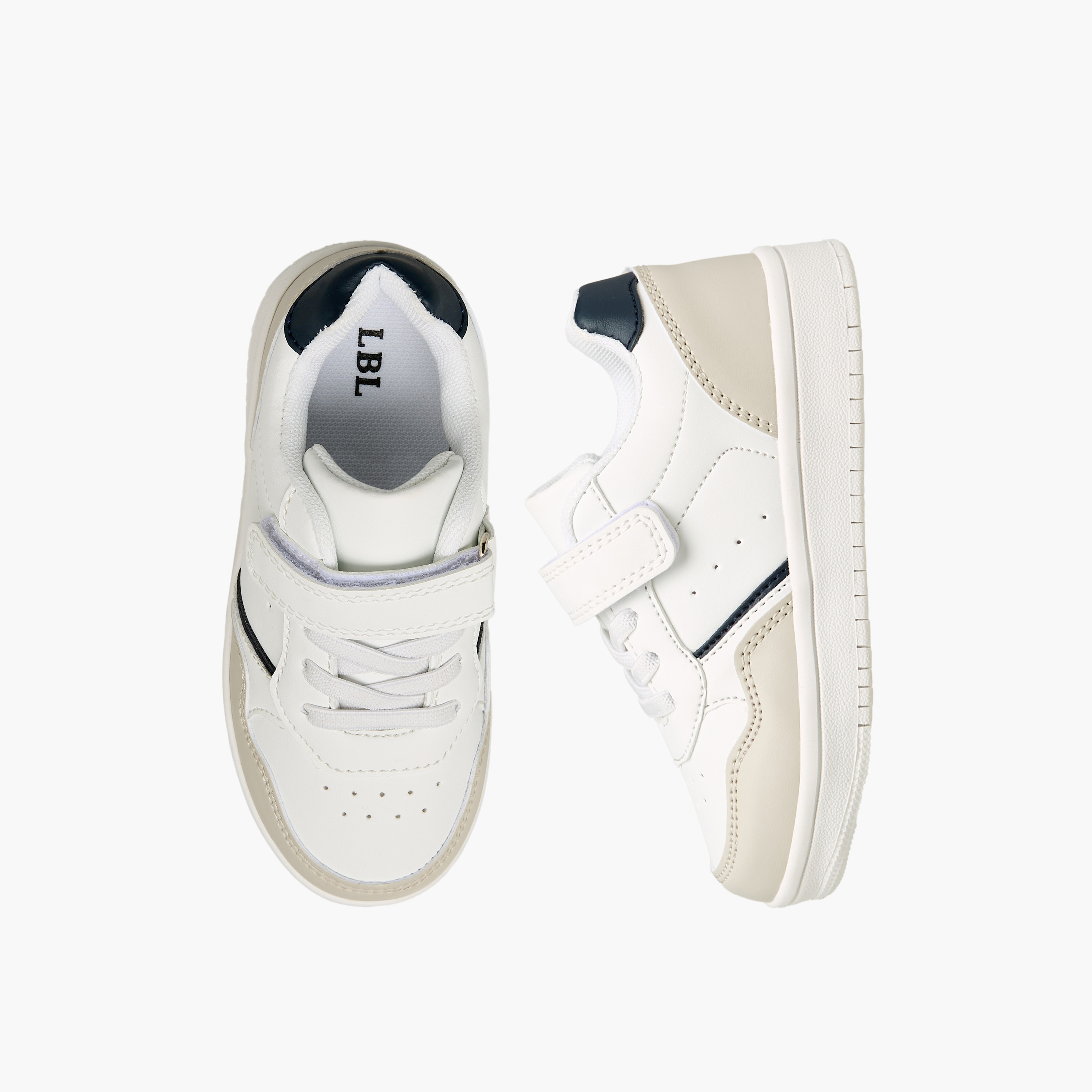 حذاء سنيكرز بشريط إغلاق لاصق للأولاد من إل بي إل من شو إكسبريس-boys-shoes-sneakers-image-1
