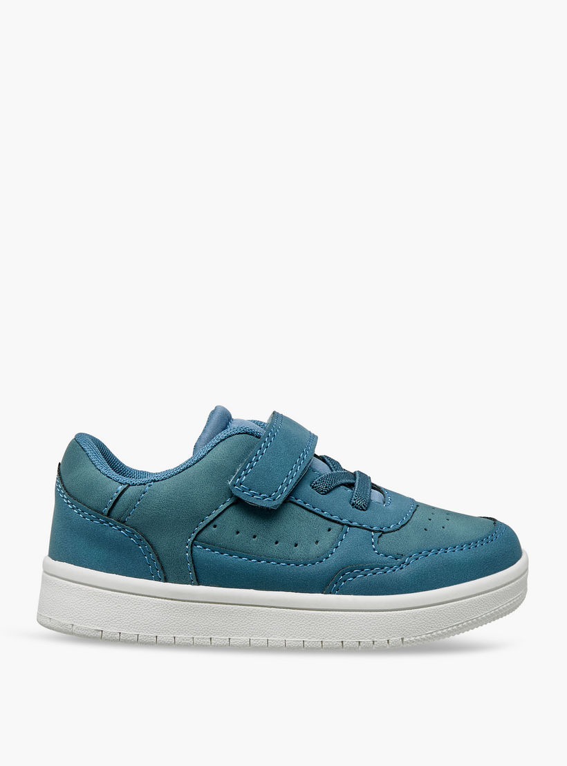 حذاء سنيكرز طول الكاحل بشريط إغلاق لاصق للأولاد من جونيورز-boys-shoes-sneakers-image-3