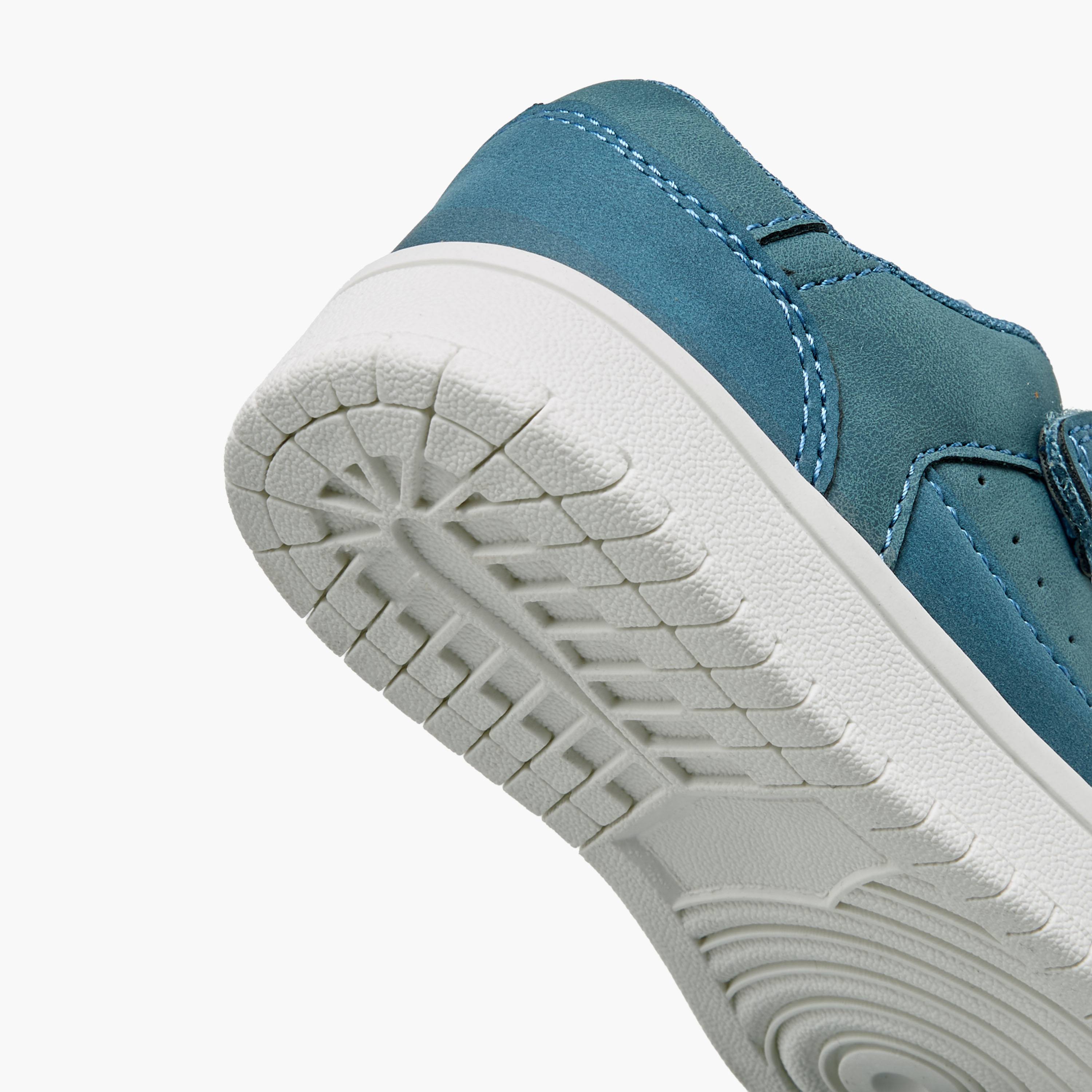 حذاء سنيكرز طول الكاحل بشريط إغلاق لاصق للأولاد من جونيورز-boys-shoes-sneakers-image-5