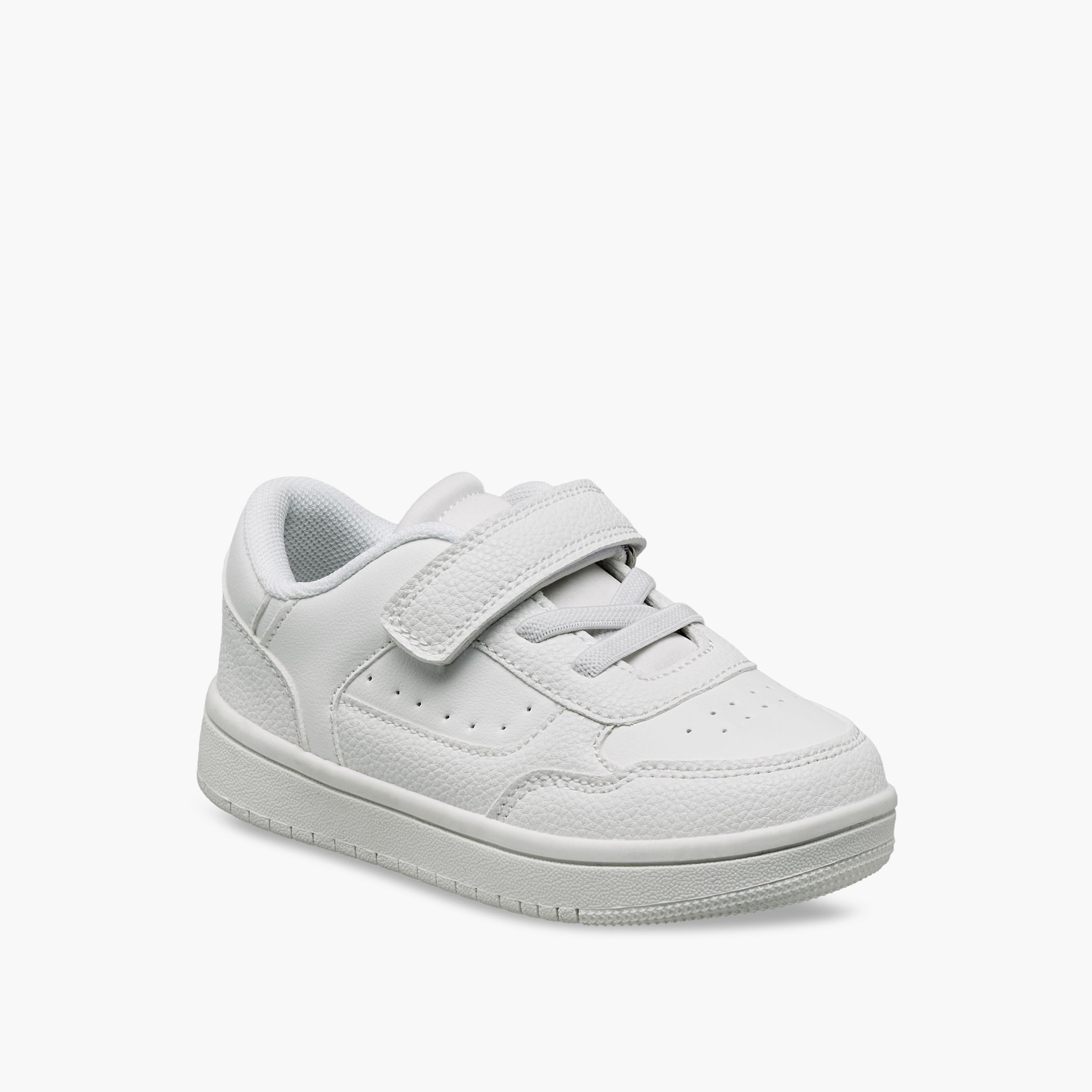حذاء سنيكرز طول الكاحل بشريط إغلاق لاصق للأولاد من جونيورز-boys-shoes-sneakers-image-2