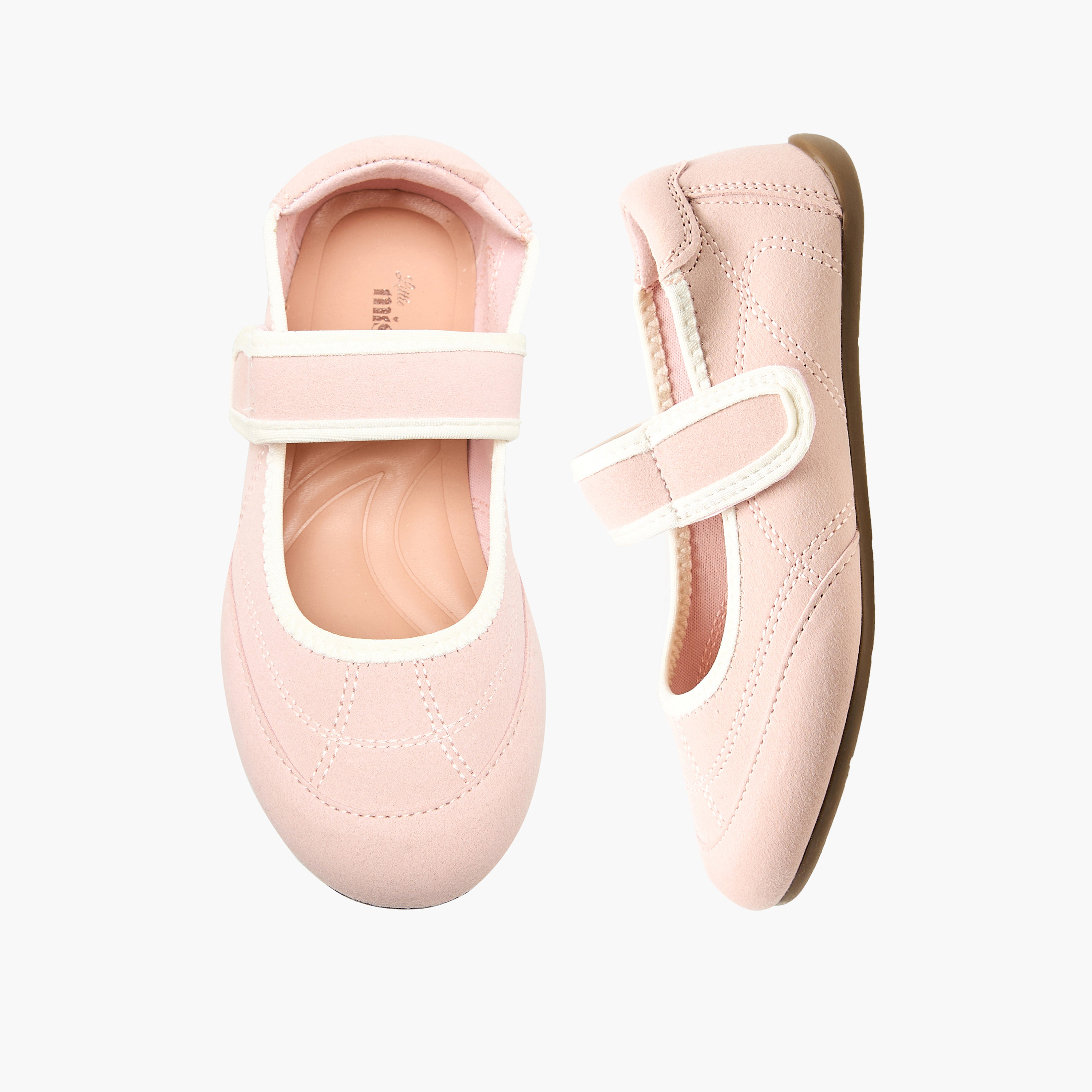 حذاء ماري جين بشريط إغلاق لاصق للبنات من جونيورز-girls-shoes-maryjanes-image-1