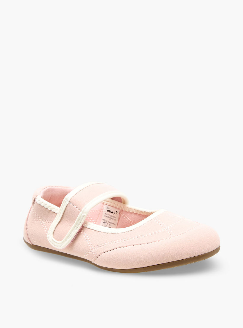 حذاء ماري جين بشريط إغلاق لاصق للبنات من جونيورز-girls-shoes-maryjanes-image-2