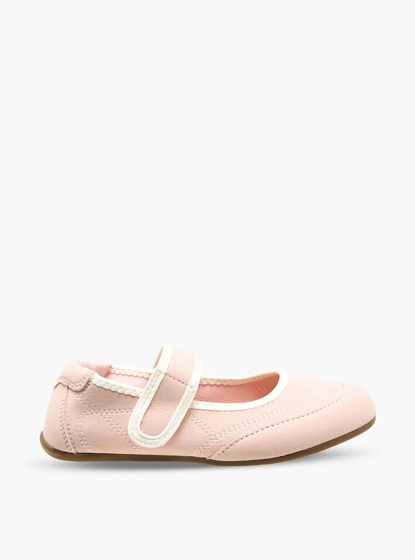 حذاء ماري جين بشريط إغلاق لاصق للبنات من جونيورز-girls-shoes-maryjanes-image-3