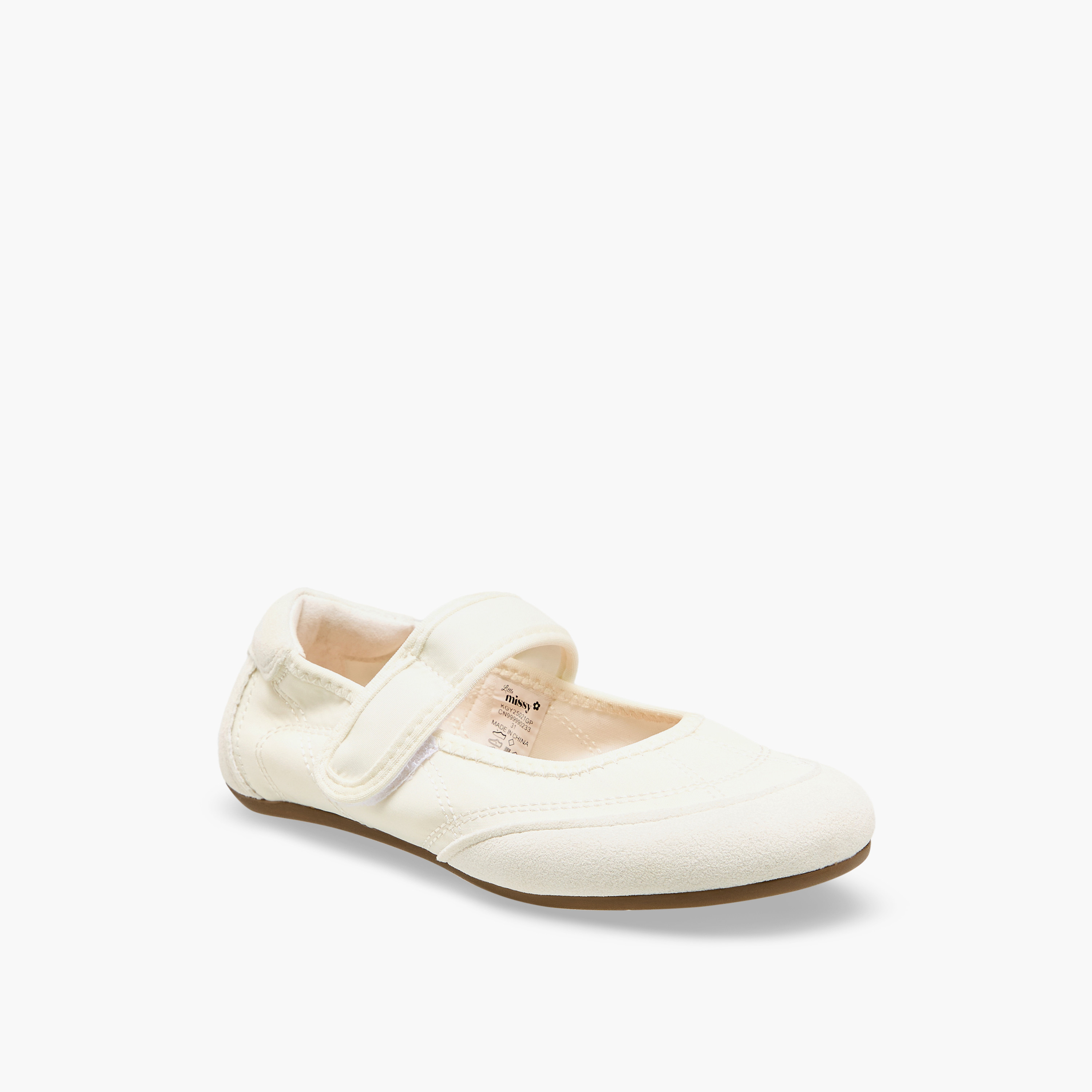 Little Missy Girls Hook & Loop Mary Jane Shoes-girls-shoes-maryjanes-image-2