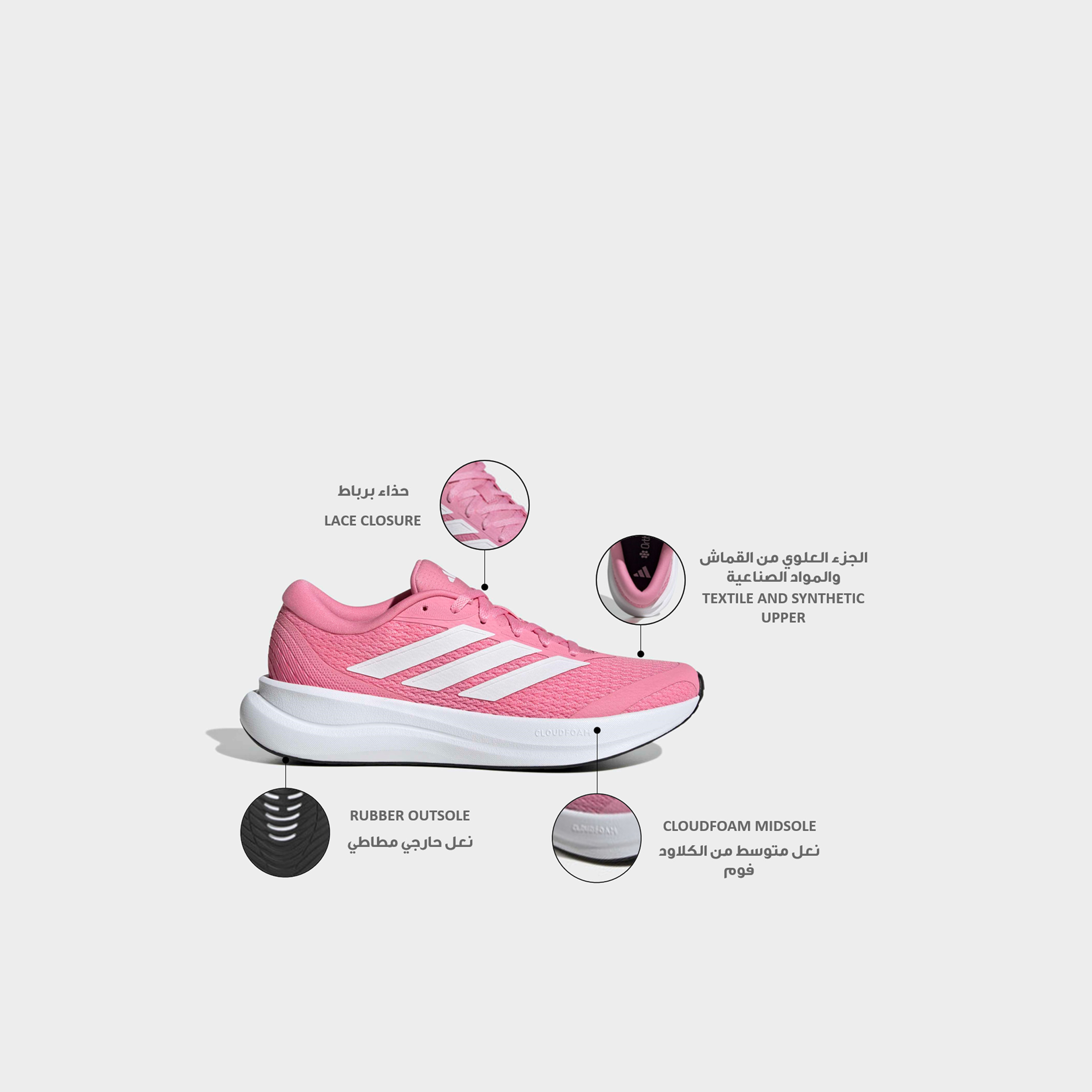 حذاء رياضي برباط إغلاق رنفالكون 6 للنساء من أديداس-sports-women-shoes-image-2