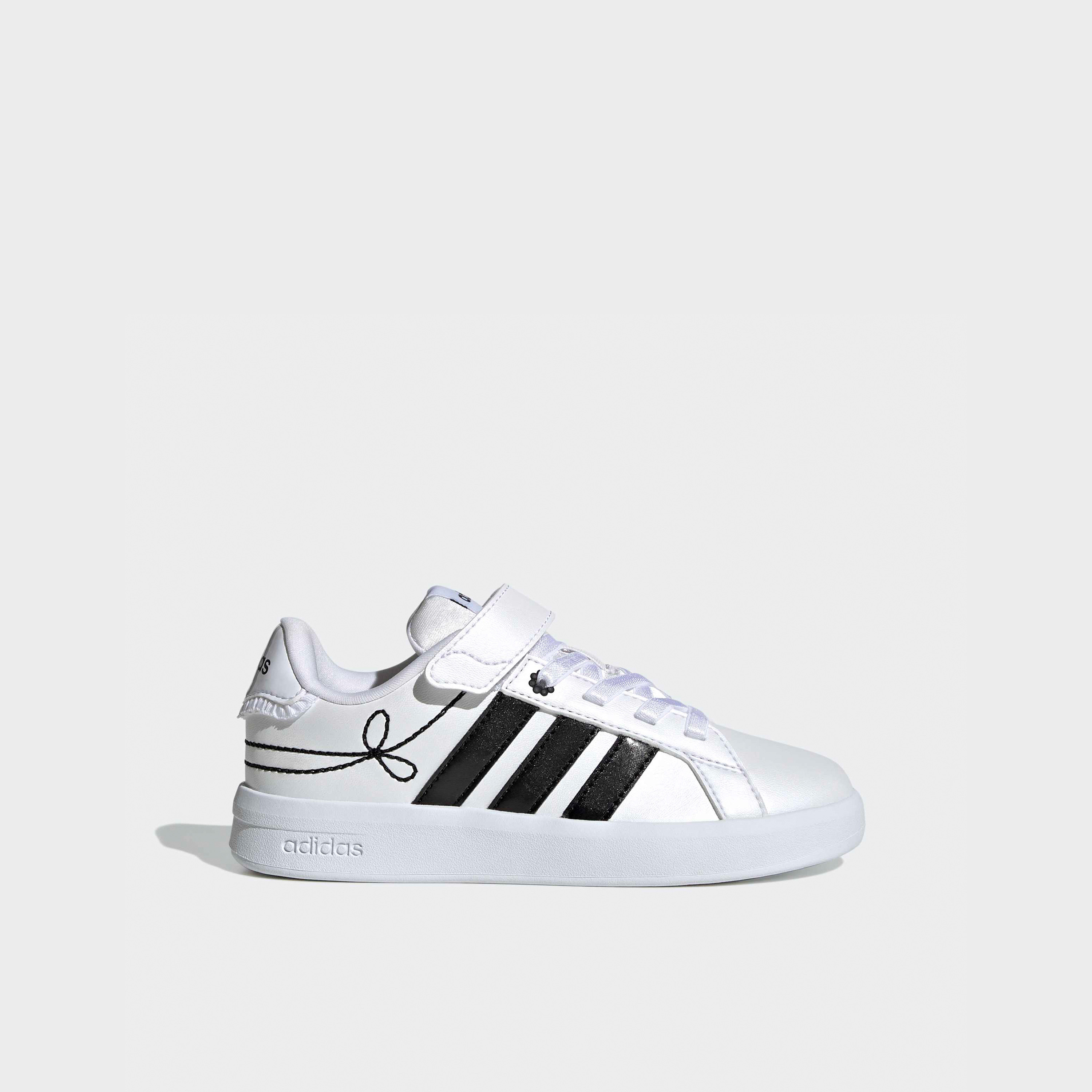 حذاء سنيكرز للكاحل جراند كورت 3.0 إي إل بشريط إغلاق لاصق للبنات من أديداس-girls-shoes-sneakers-image-3