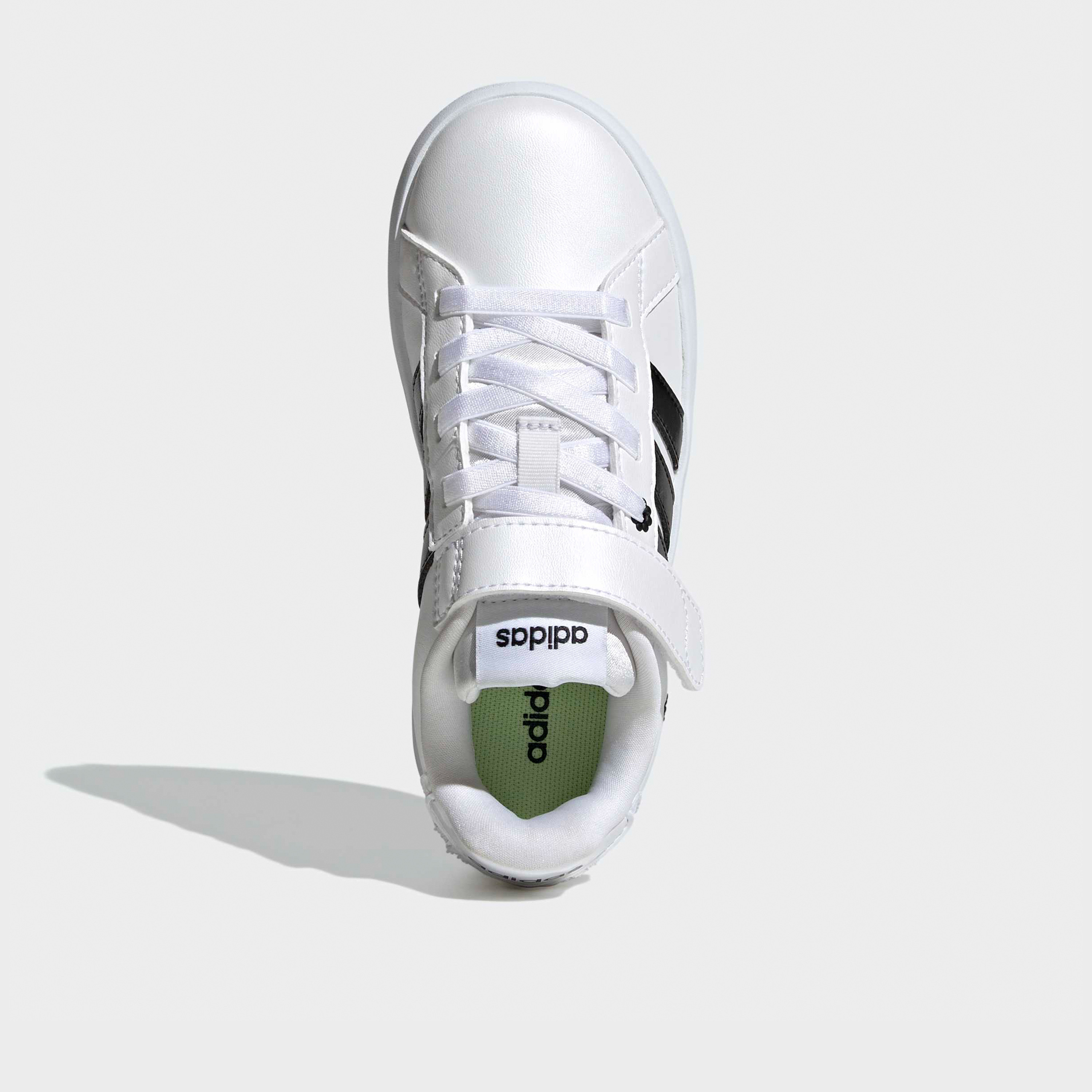 حذاء سنيكرز للكاحل جراند كورت 3.0 إي إل بشريط إغلاق لاصق للبنات من أديداس-girls-shoes-sneakers-image-4