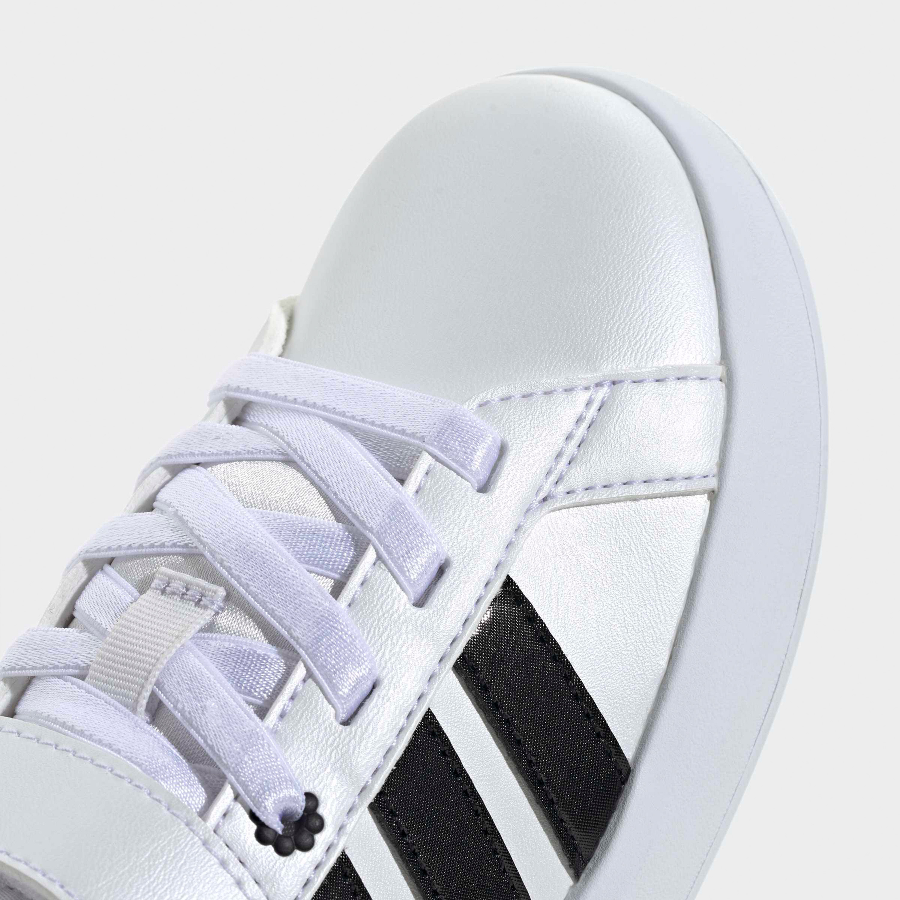 حذاء سنيكرز للكاحل جراند كورت 3.0 إي إل بشريط إغلاق لاصق للبنات من أديداس-girls-shoes-sneakers-image-7
