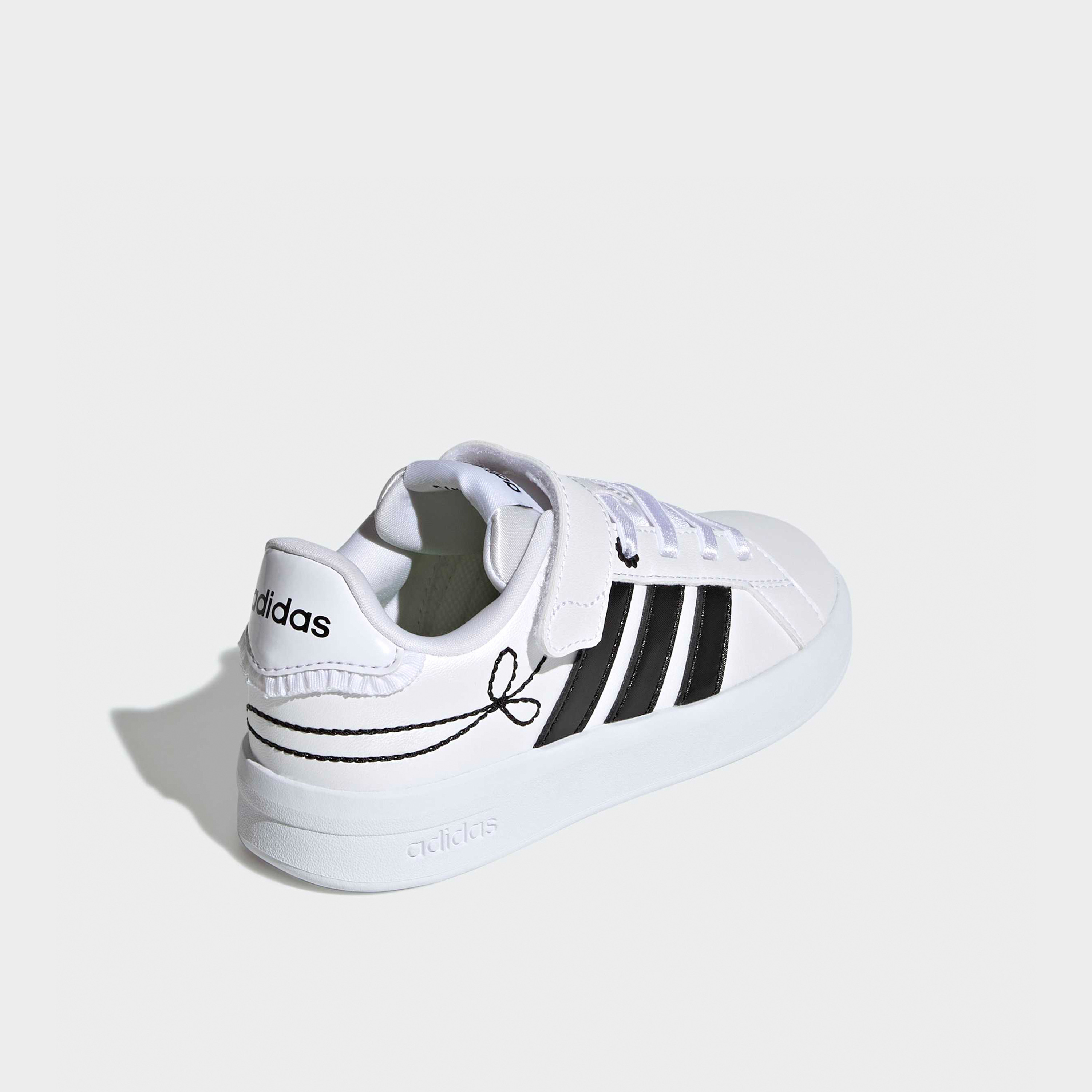 حذاء سنيكرز للكاحل جراند كورت 3.0 إي إل بشريط إغلاق لاصق للبنات من أديداس-girls-shoes-sneakers-image-8
