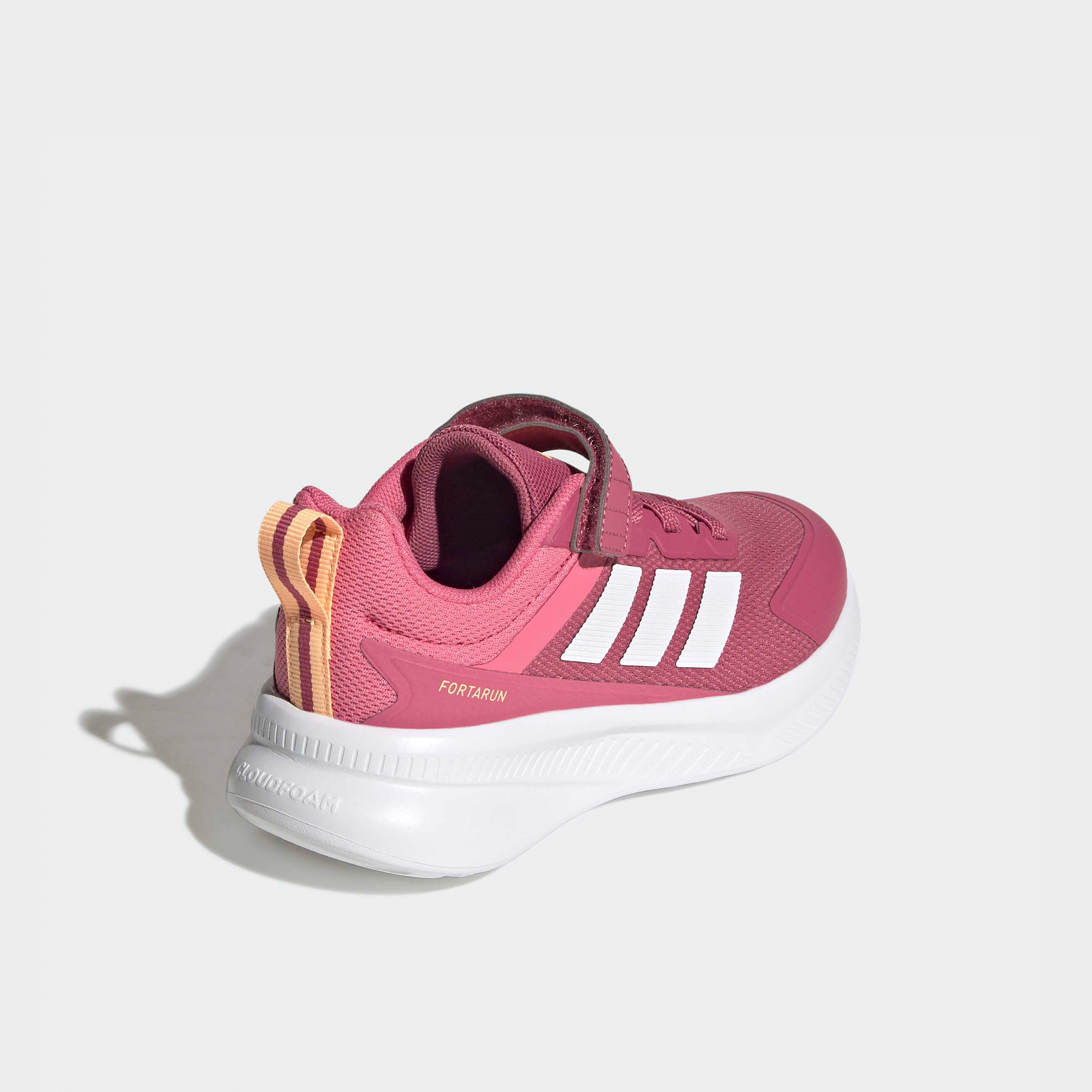 Adidas Girls Fortarun 4.0 Textured Hook & Loop Ankle Sneakers-girls-shoes-sneakers-image-7