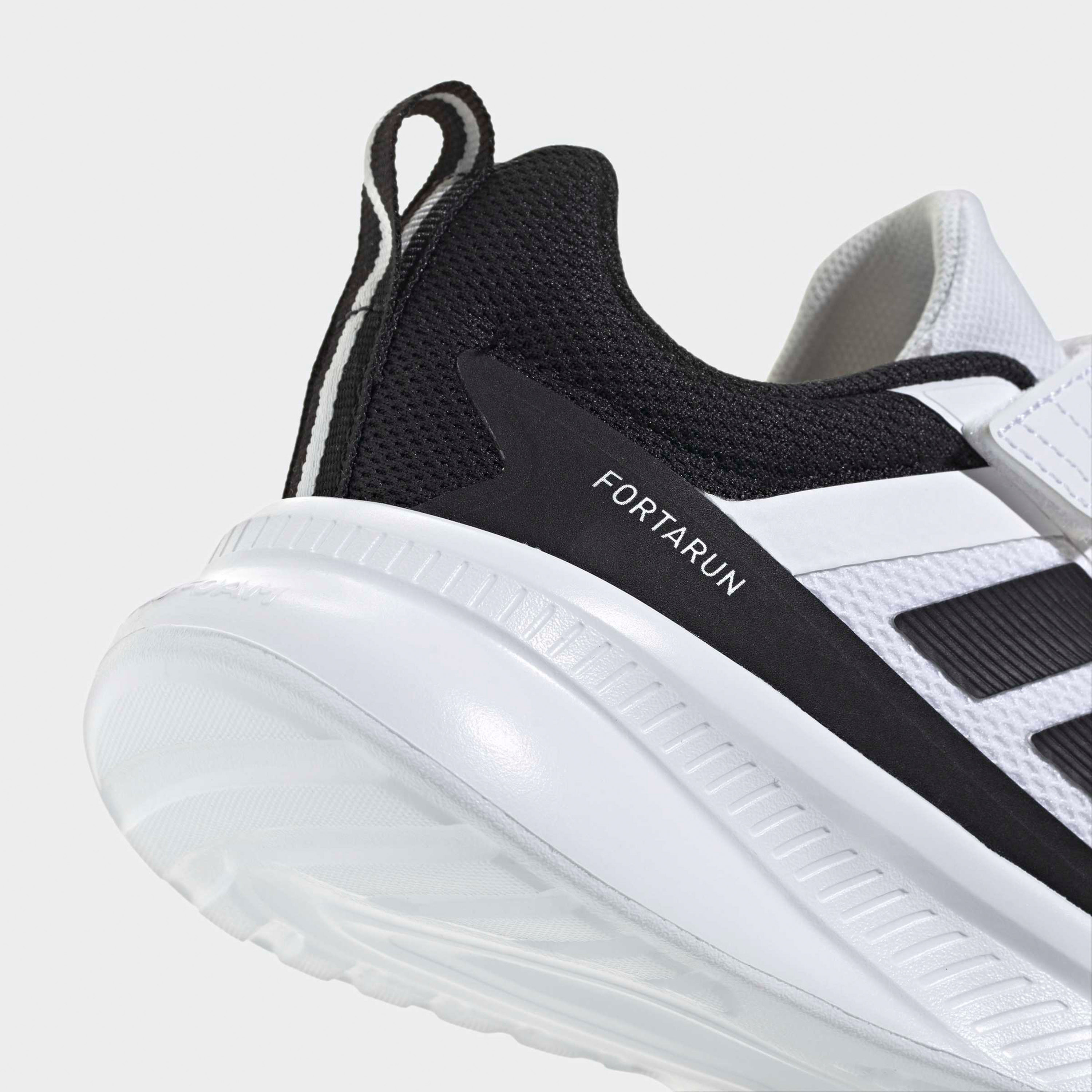 Adidas Kids Fortarun 4.0 EL Hook & Loop Ankle Sneakers-girls-shoes-sneakers-image-5