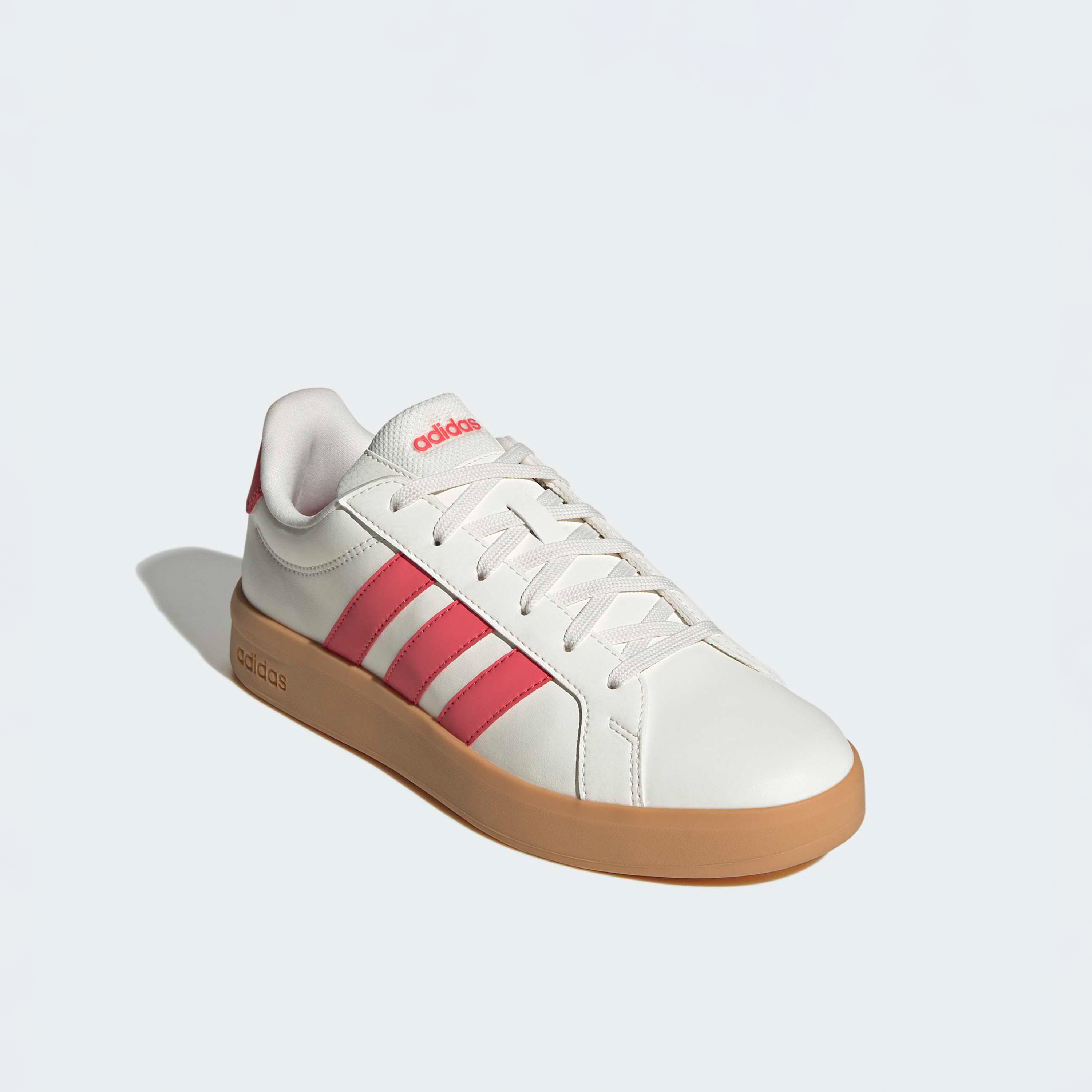 Adidas Women Grand Court Base 3.0 Lace-Up Ankle Sneakers-women-shoes-sneakers-image-1