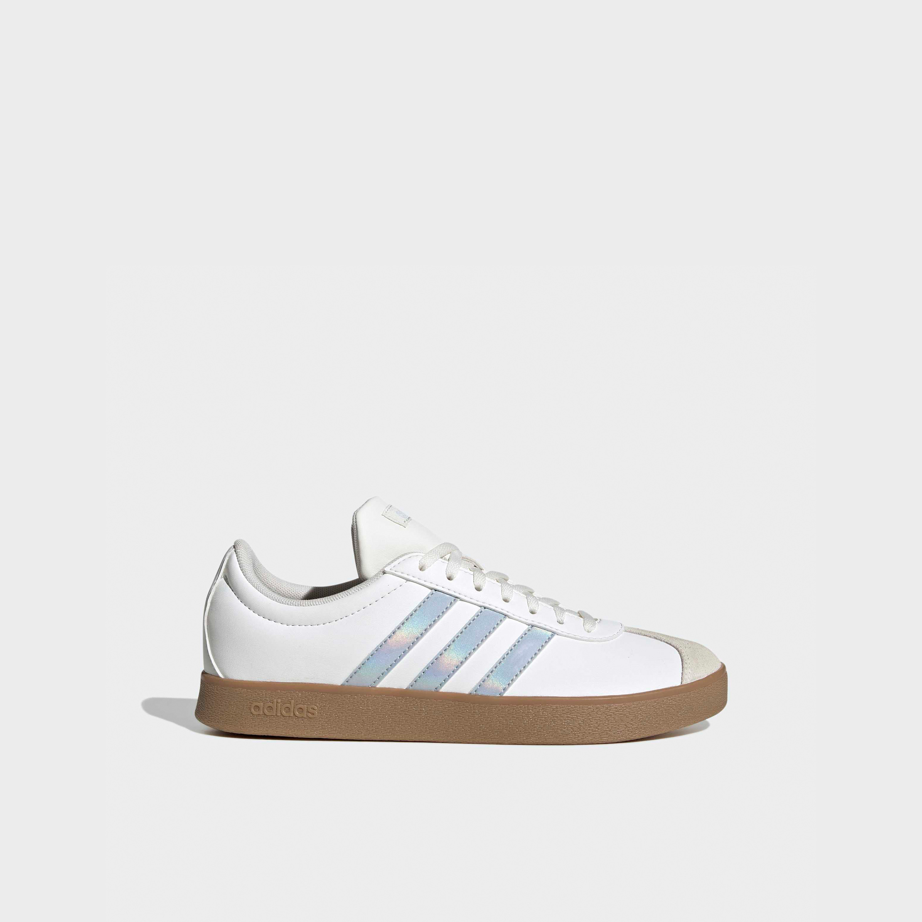 Adidas Women VL Court Base Lace-Up Ankle Sneakers-women-shoes-sneakers-image-2