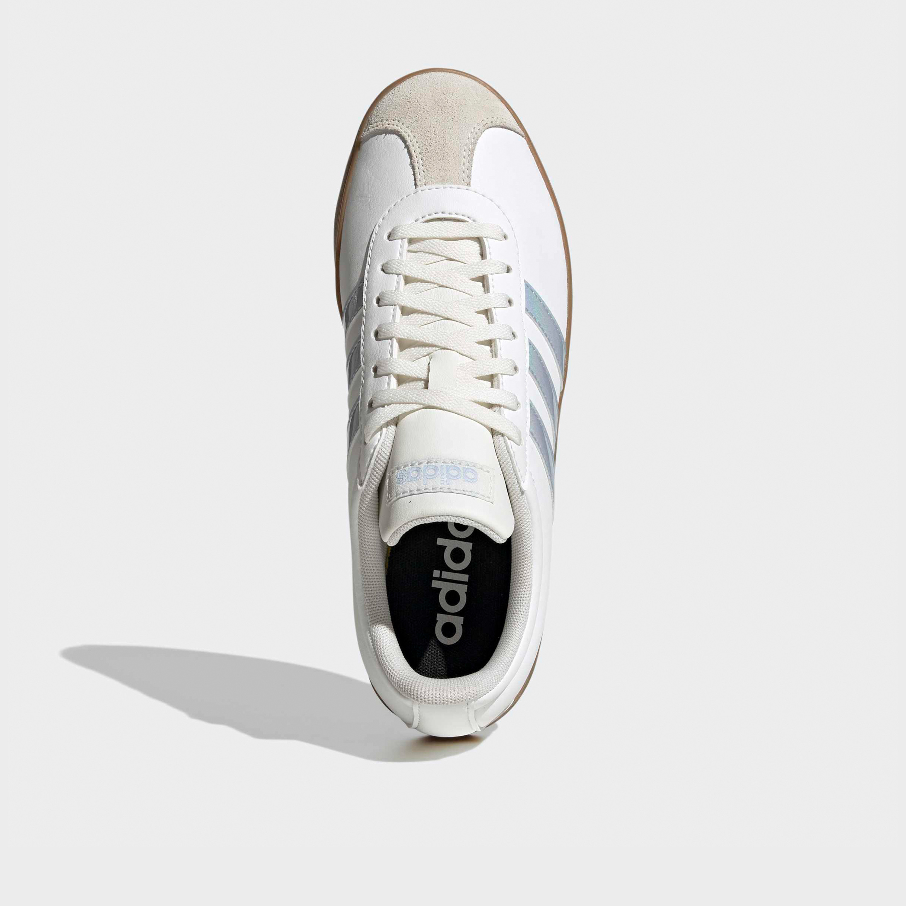 Adidas Women VL Court Base Lace-Up Ankle Sneakers-women-shoes-sneakers-image-3