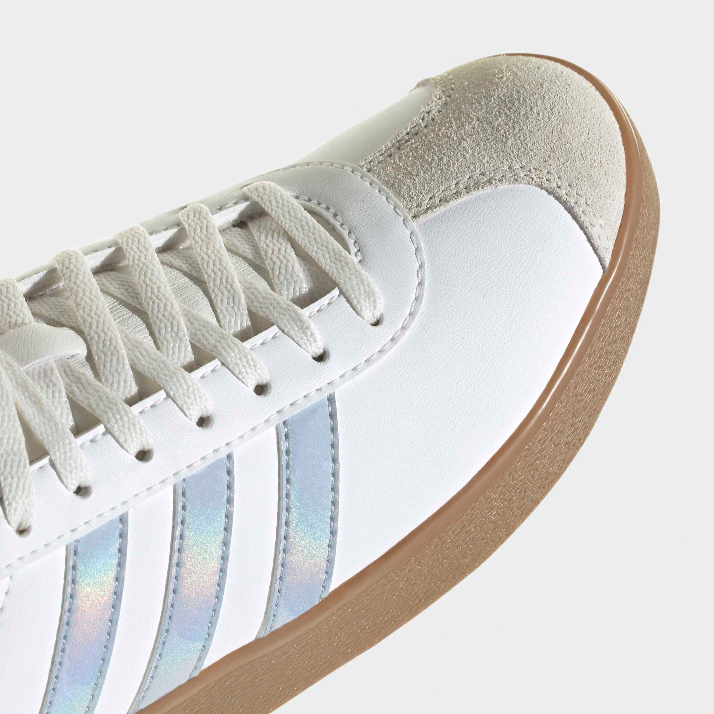 Adidas Women VL Court Base Lace-Up Ankle Sneakers-women-shoes-sneakers-image-5