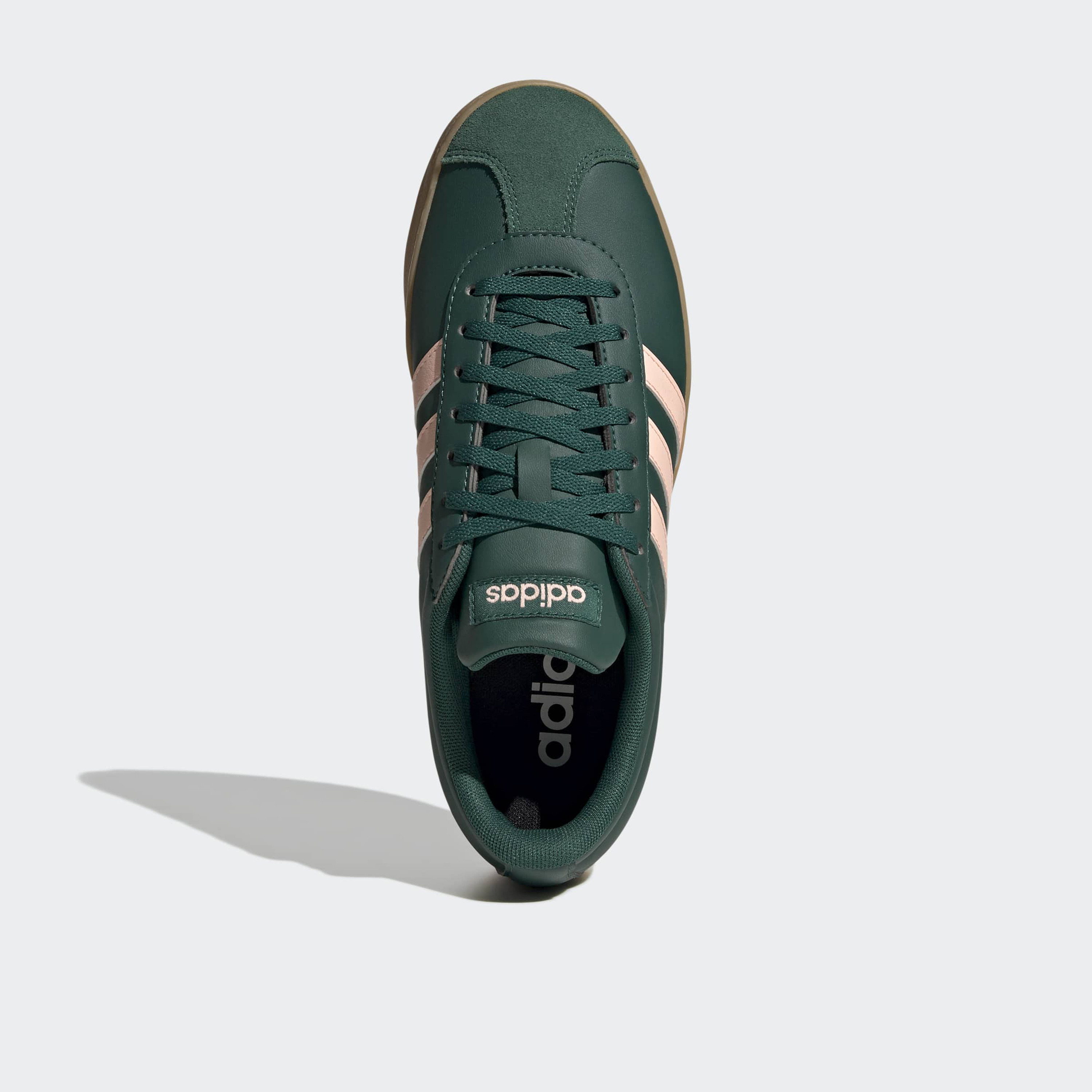 Adidas Women VL Court Base Lace-Up Ankle Sneakers-sports-women-shoes-image-3